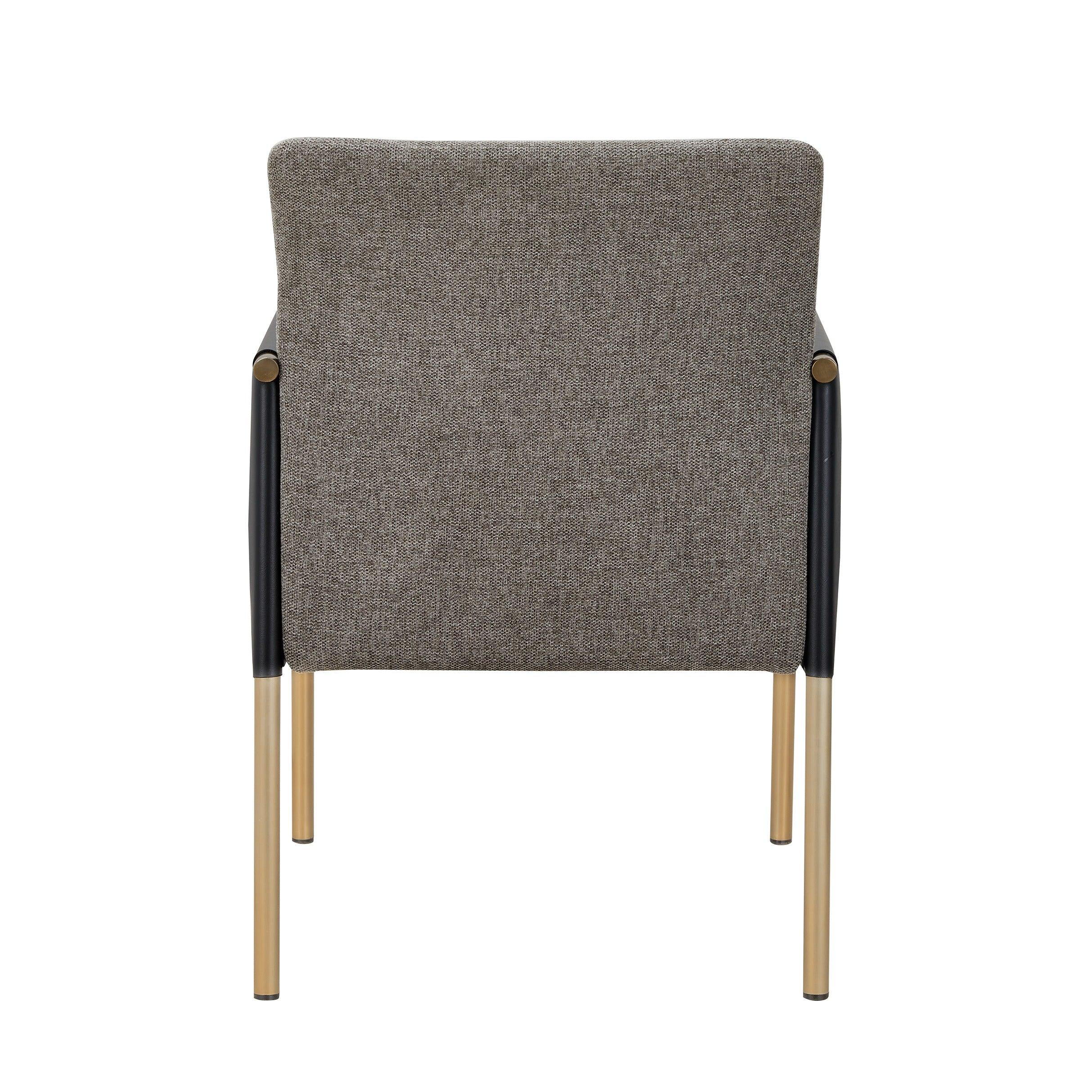 Modrest Engel Modern Vegan Leather Fabric Antique Dining Chair