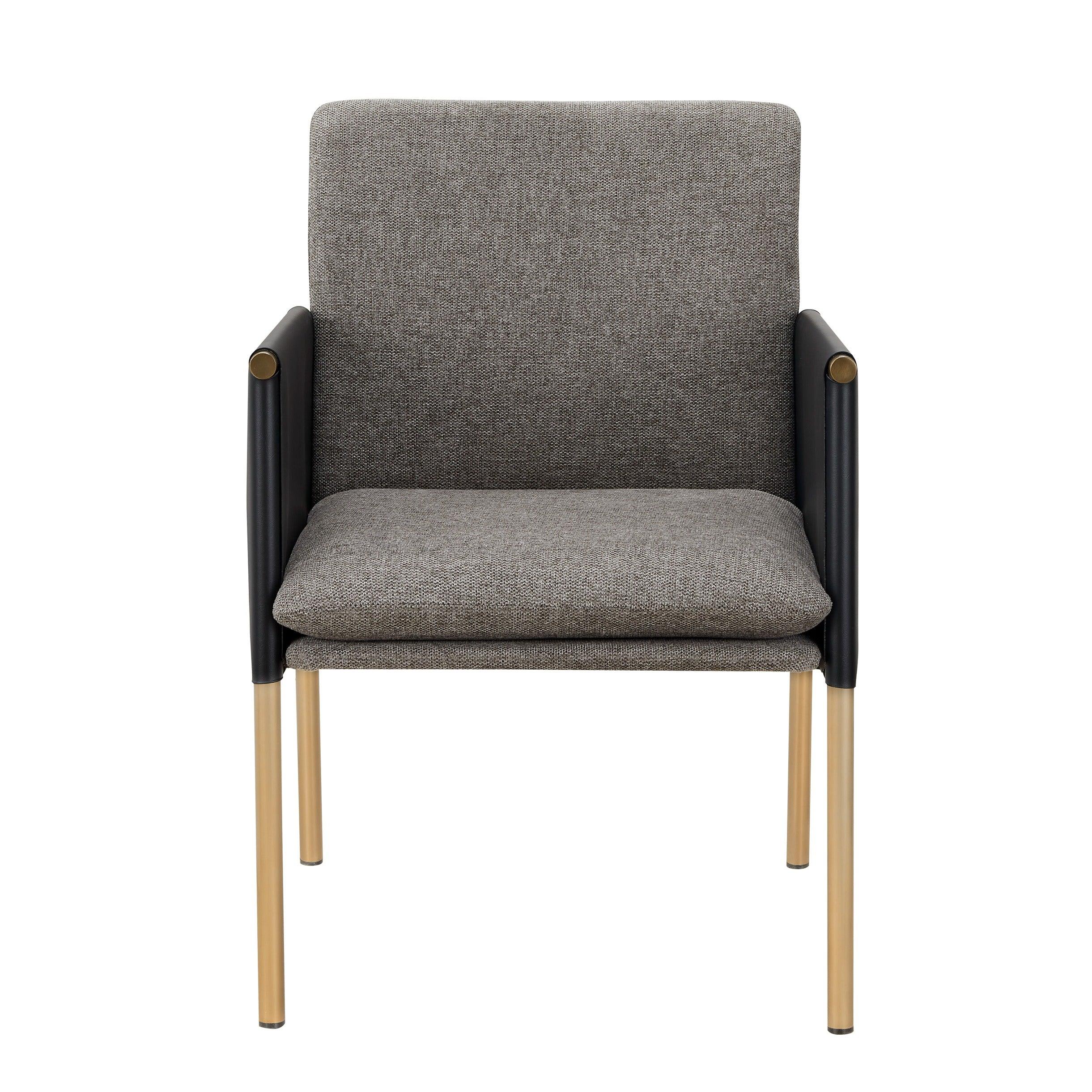 Modrest Engel Modern Vegan Leather Fabric Antique Dining Chair