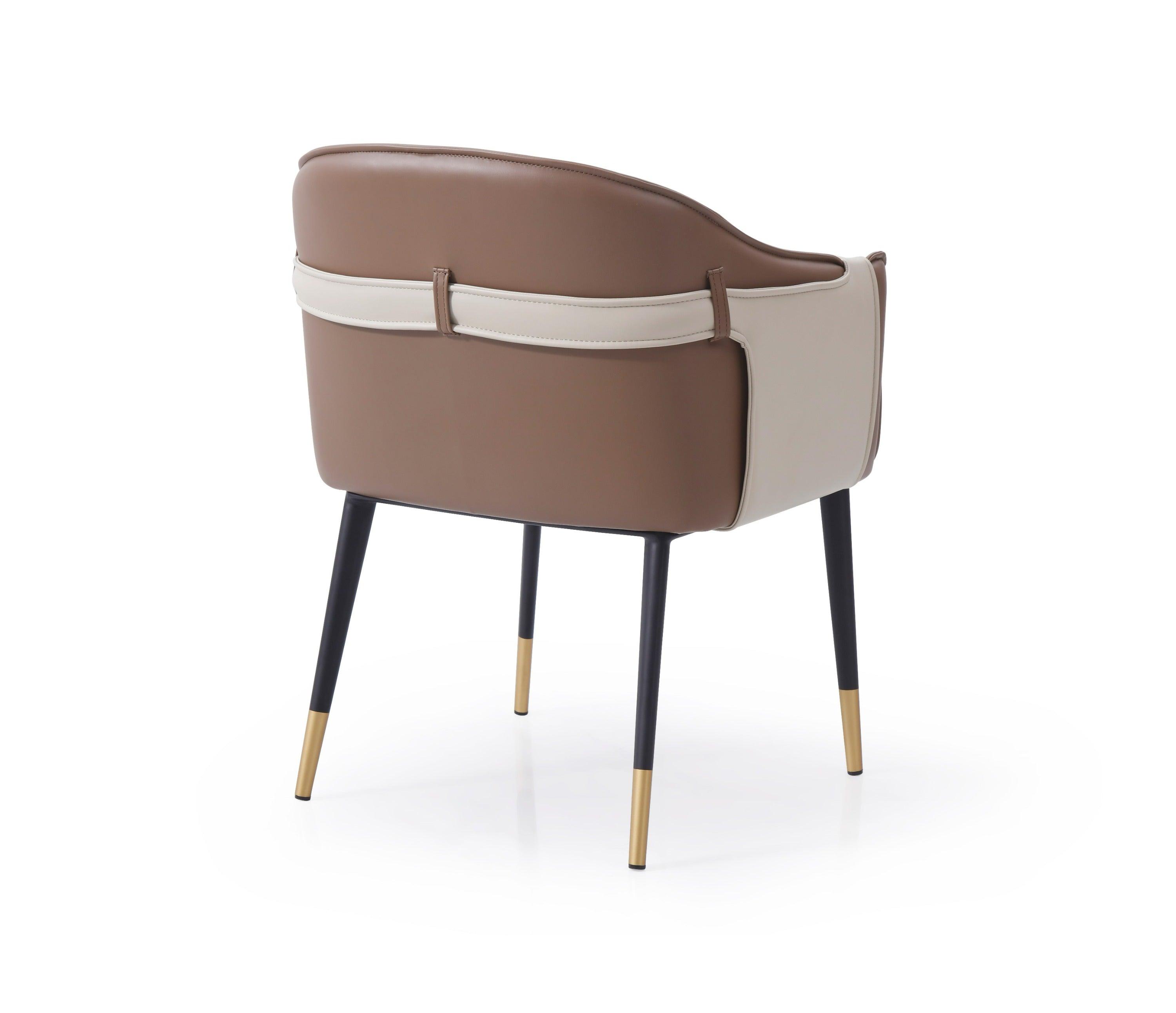 Modrest Calderon Modern Vegan Leather Dining Chair