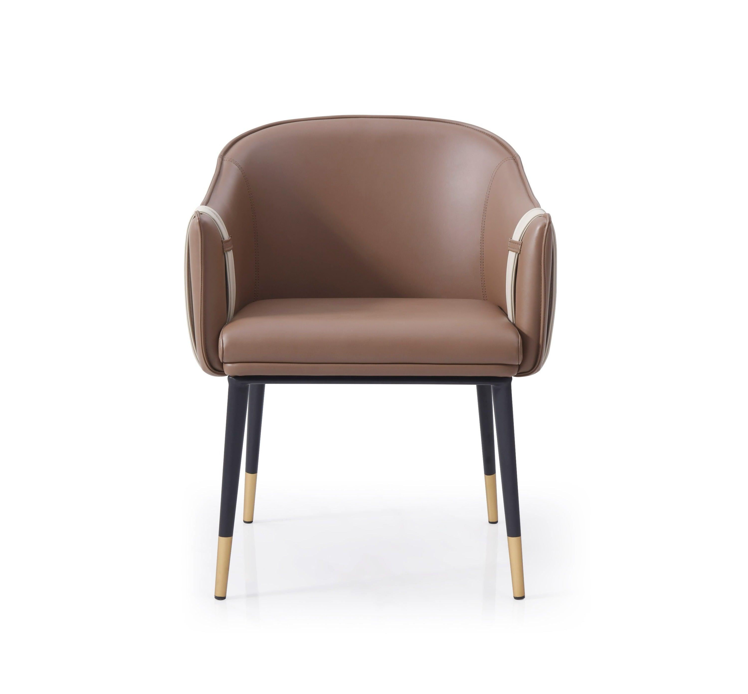 Modrest Calderon Modern Vegan Leather Dining Chair