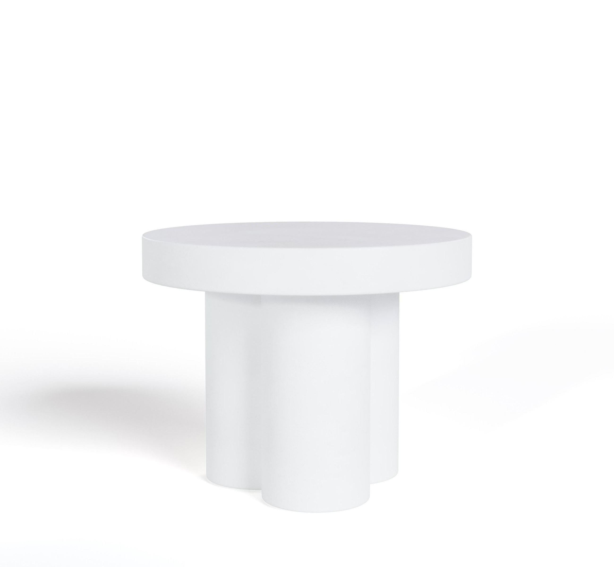 Bruni Modern Concrete End Table