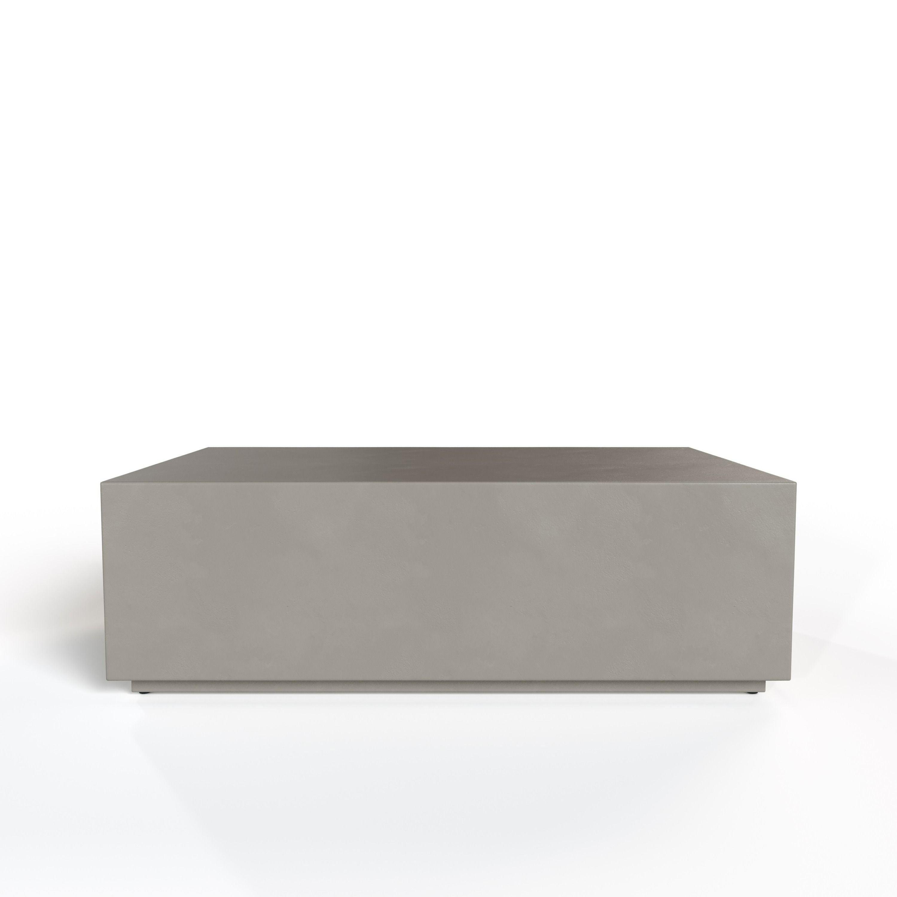 Fresno Modern Concrete Coffee Table