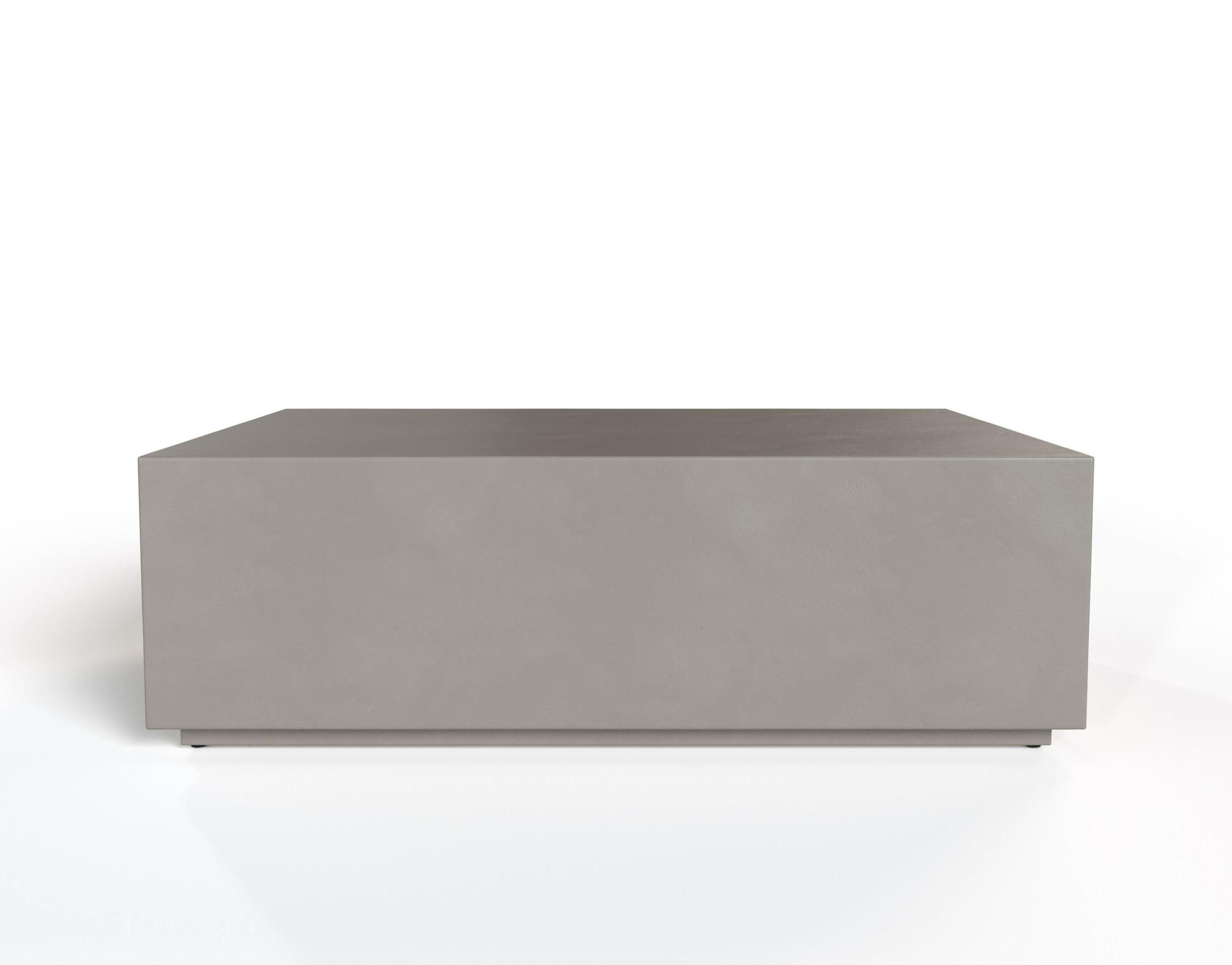Fresno Modern Concrete Coffee Table