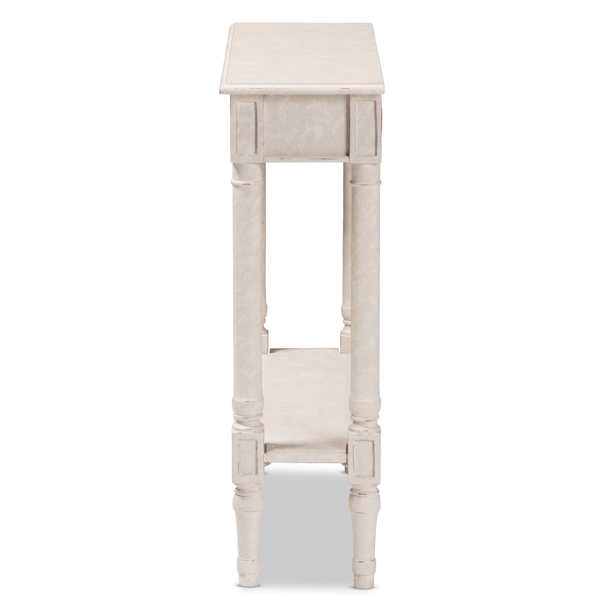 Ariella Country Cottage Farmhouse 1-Drawer Console Table