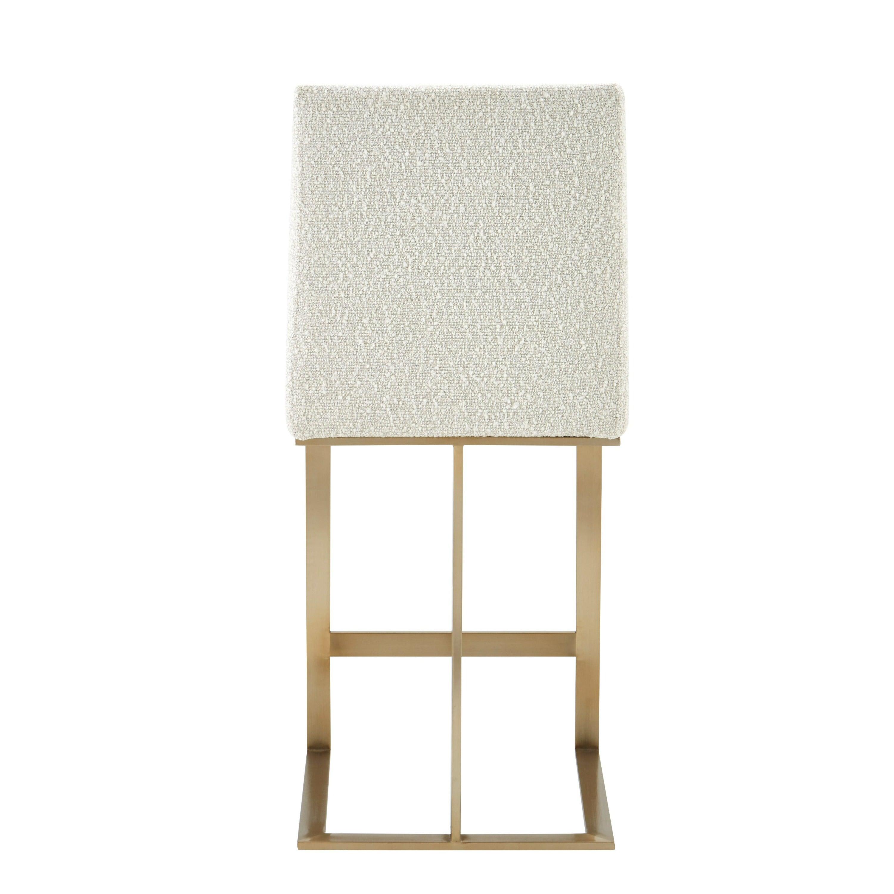 Modrest Frankie Modern Fabric Antique Counter Chair