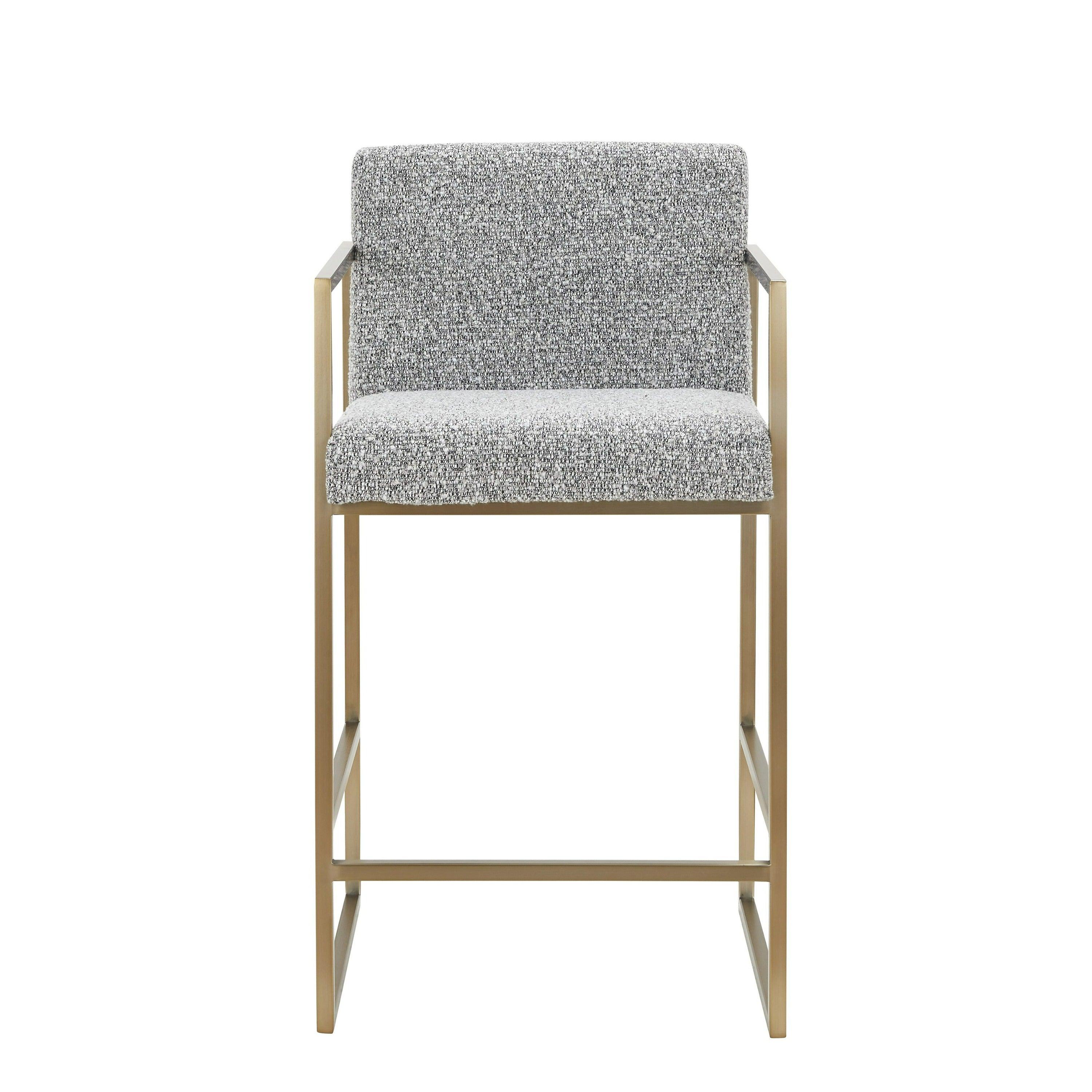 Modrest Suzanne Modern Fabric Antique Counter Chair