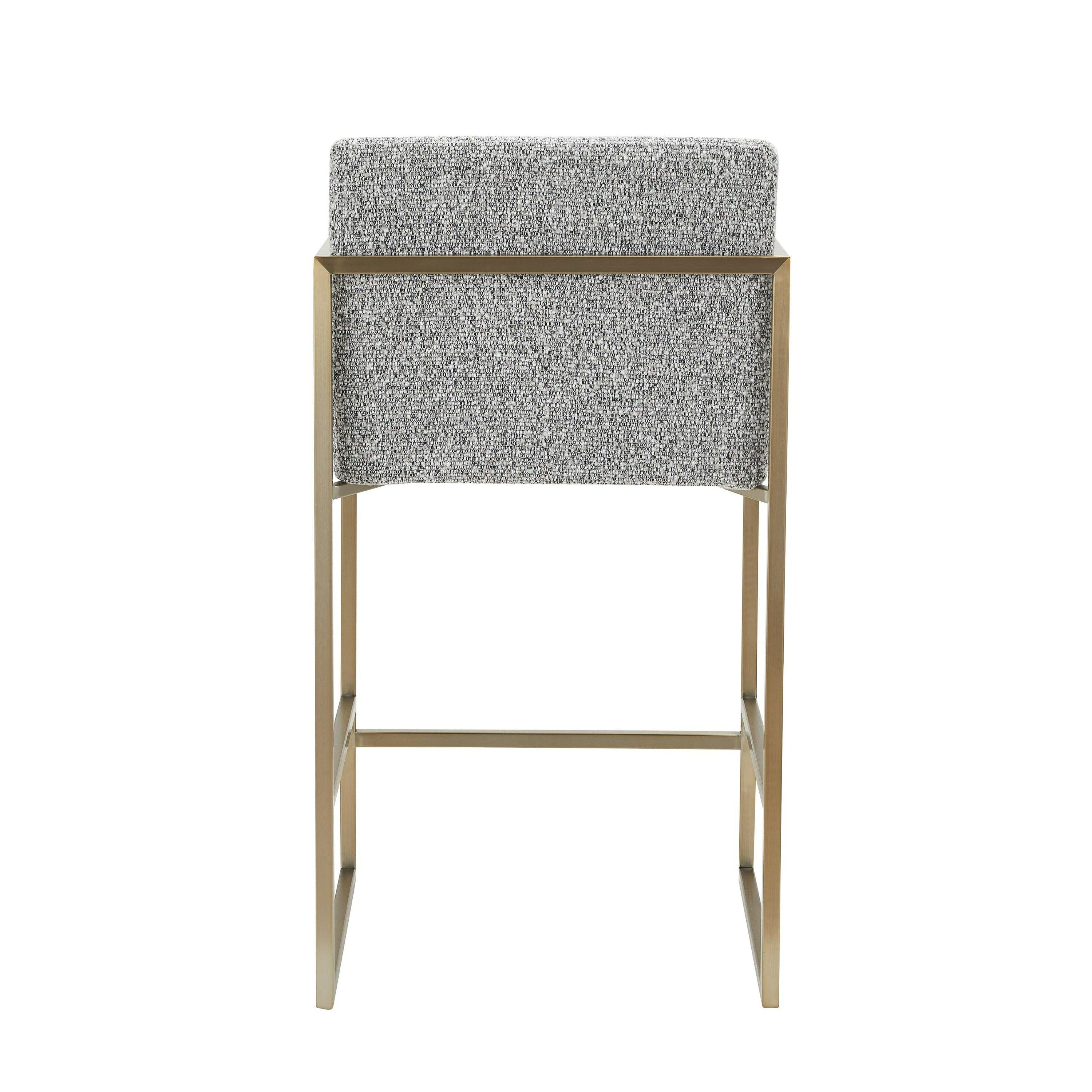 Modrest Suzanne Modern Fabric Antique Counter Chair