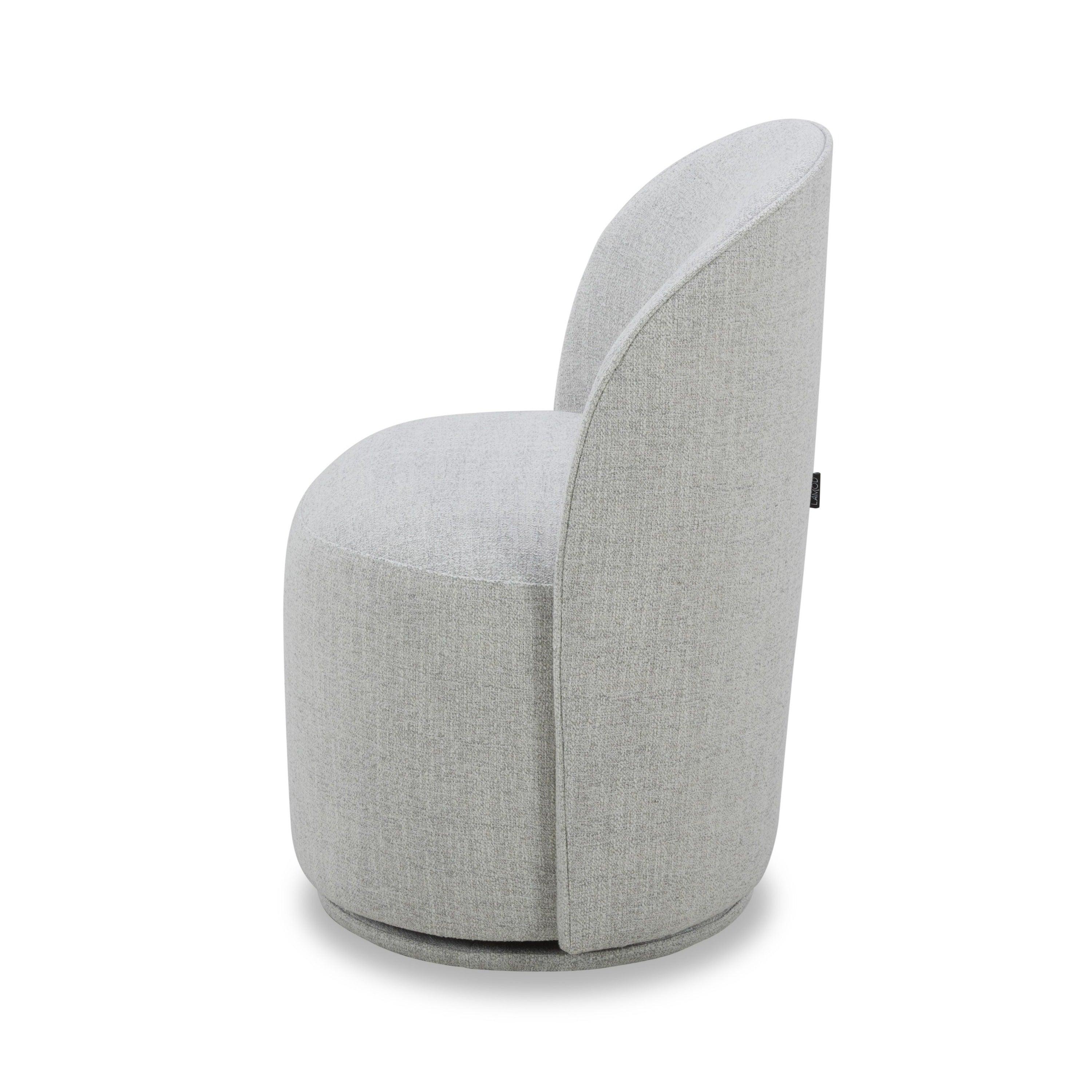 Modrest Correa Modern Fabric Swivel Dining Chair
