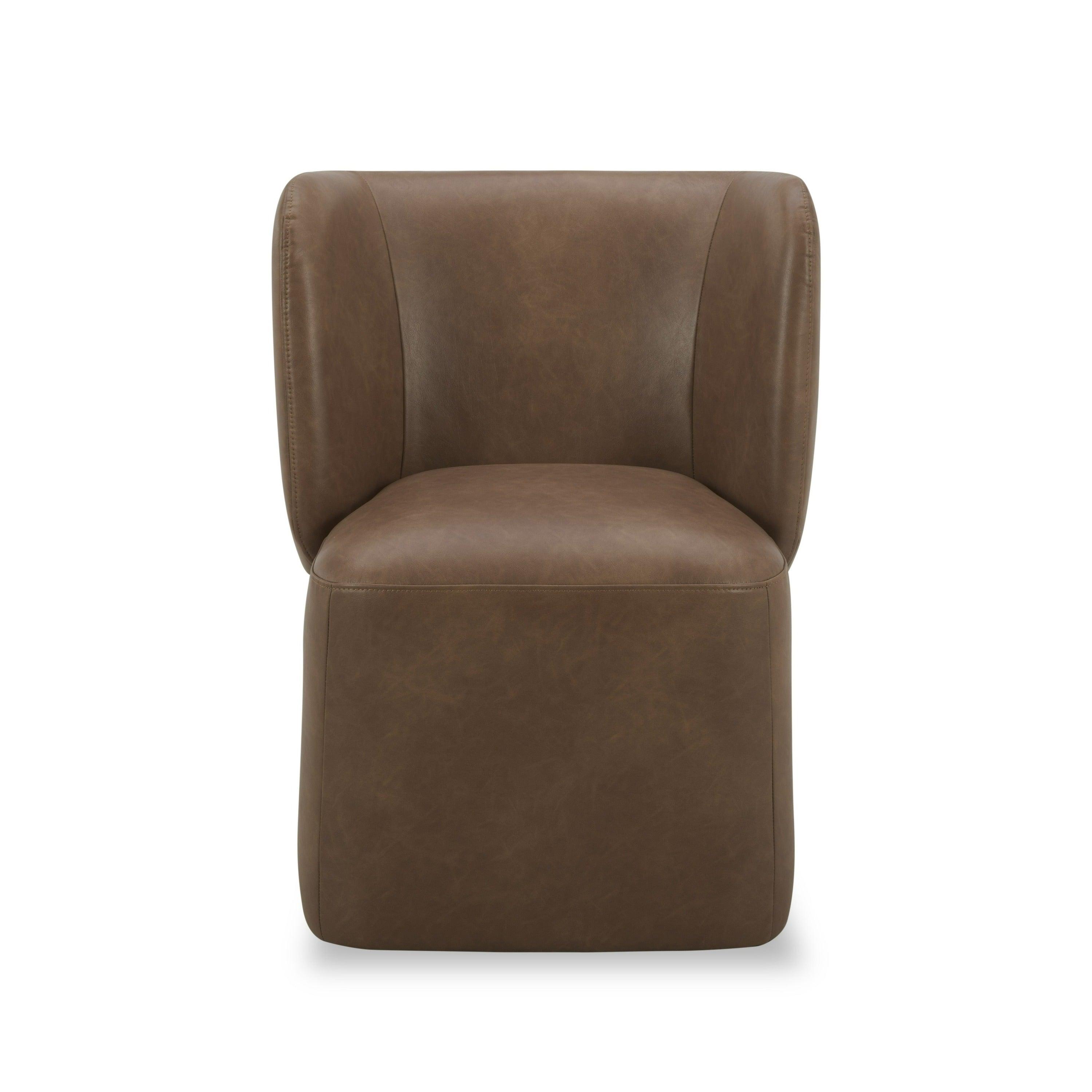 Modrest Standing Modern Vegan Leather Dining Chair