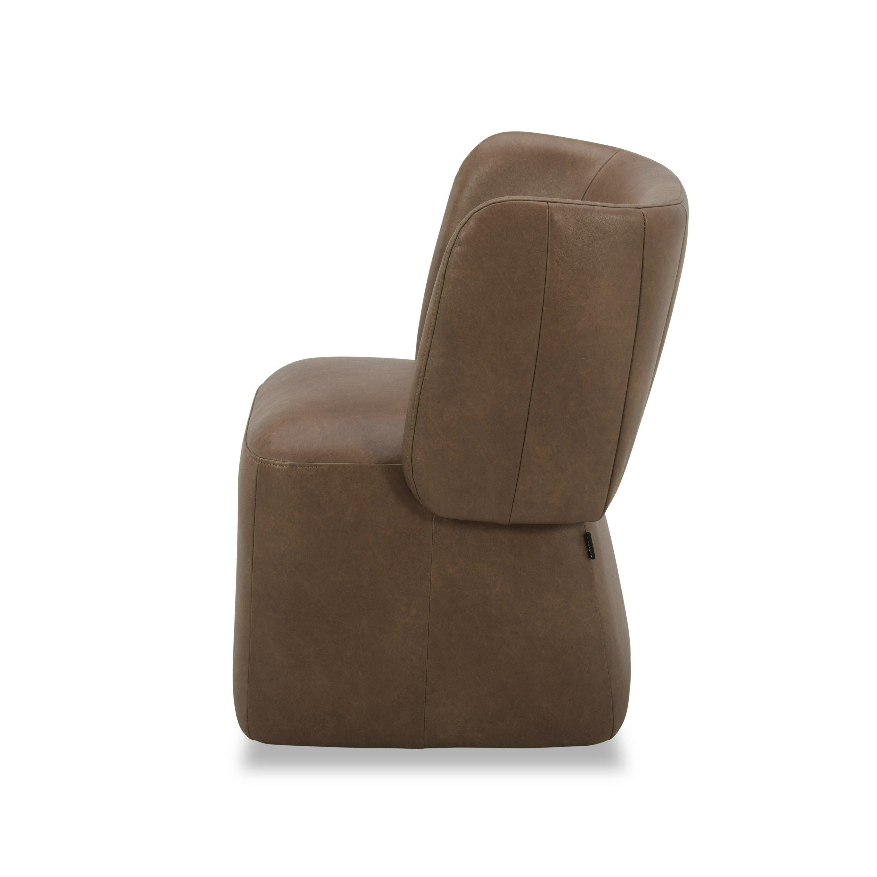 Modrest Standing Modern Vegan Leather Dining Chair
