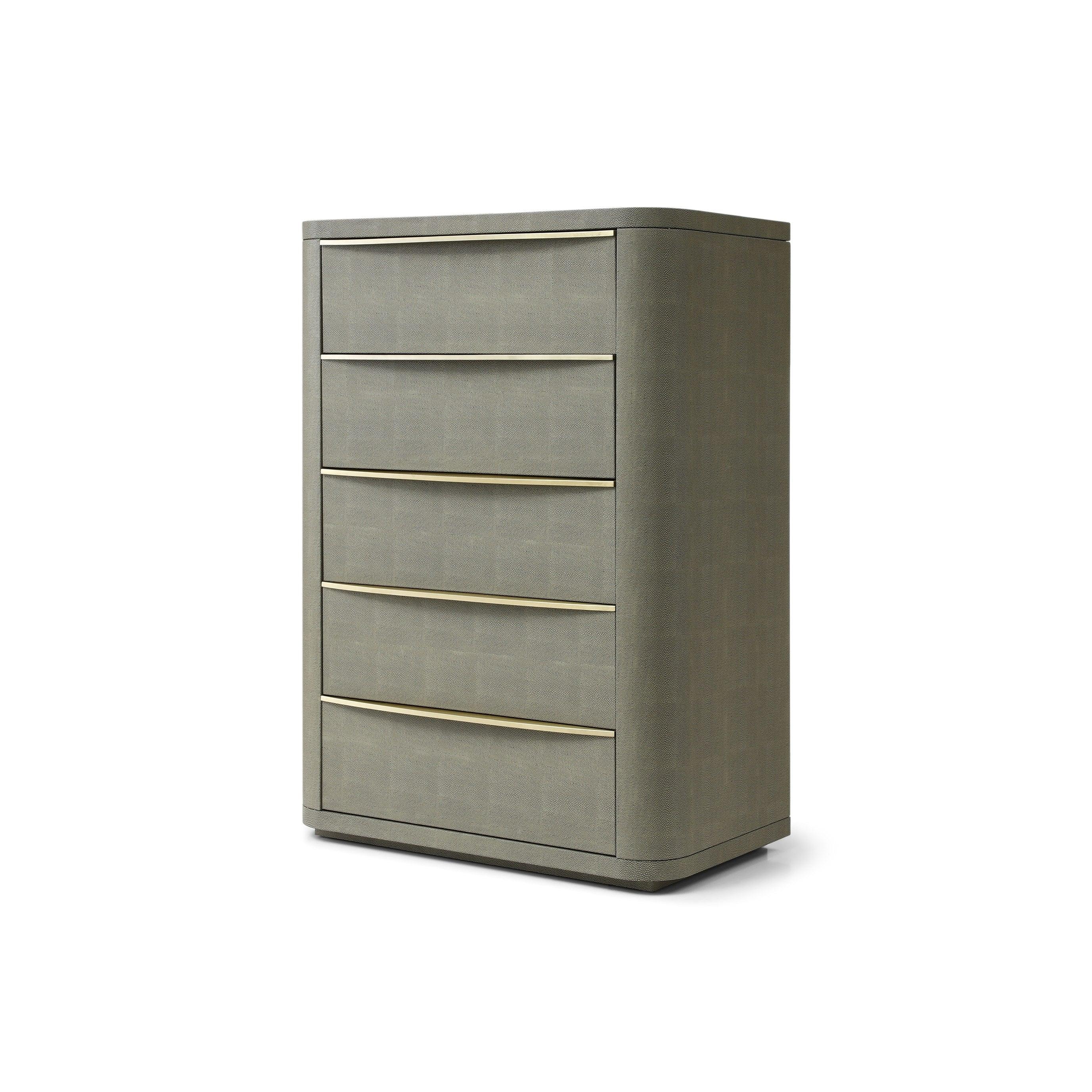 Lois Modern Shagreen Chest