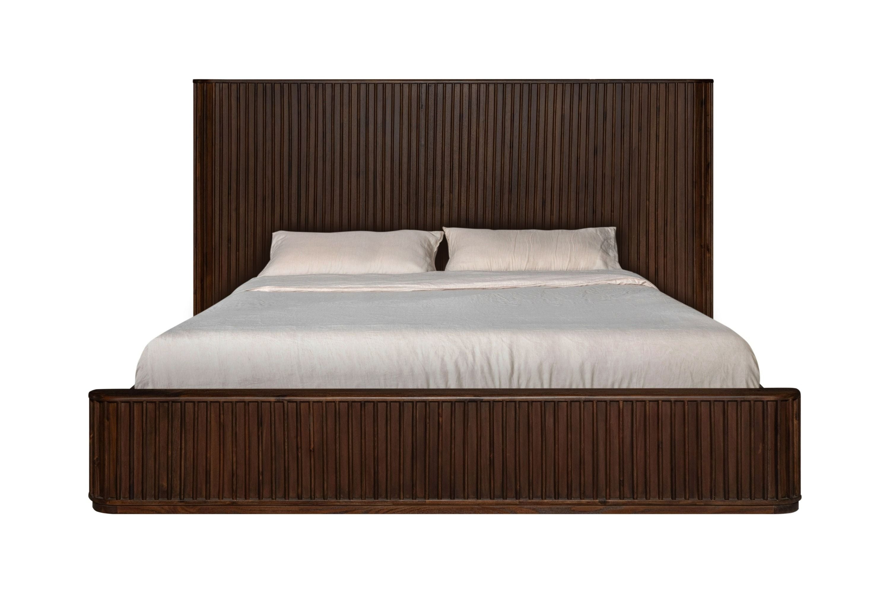 Modrest Fields Modern Acacia Bed