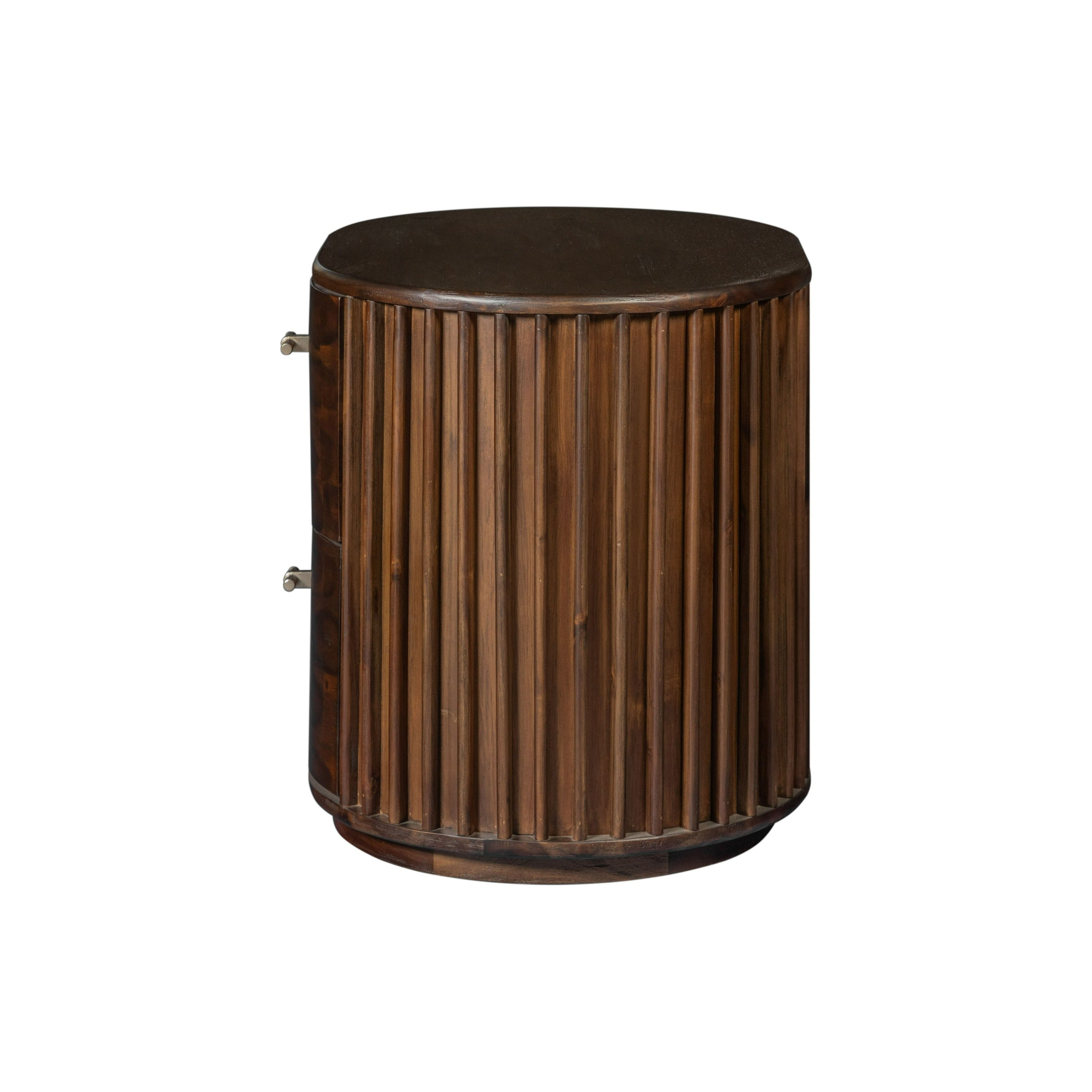 Fields Modern Acacia Nightstand