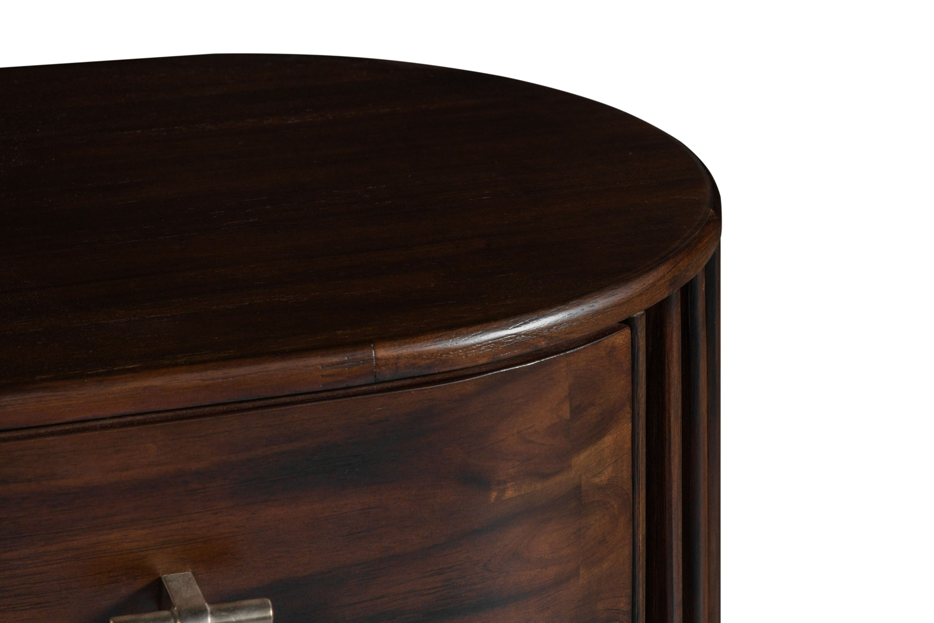 Fields Modern Acacia Nightstand