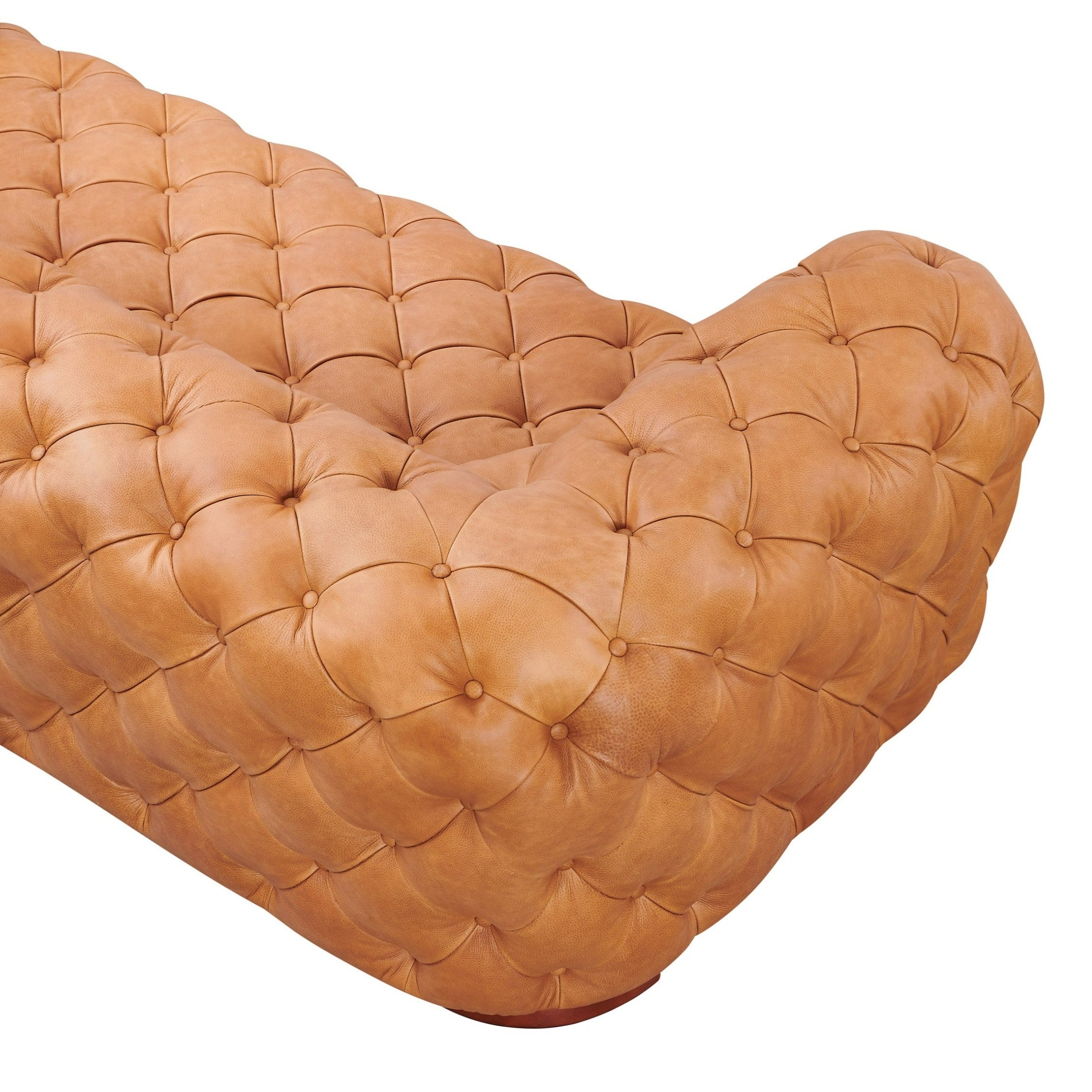Divani Casa Dexter Transitional Italian Leather Sofa
