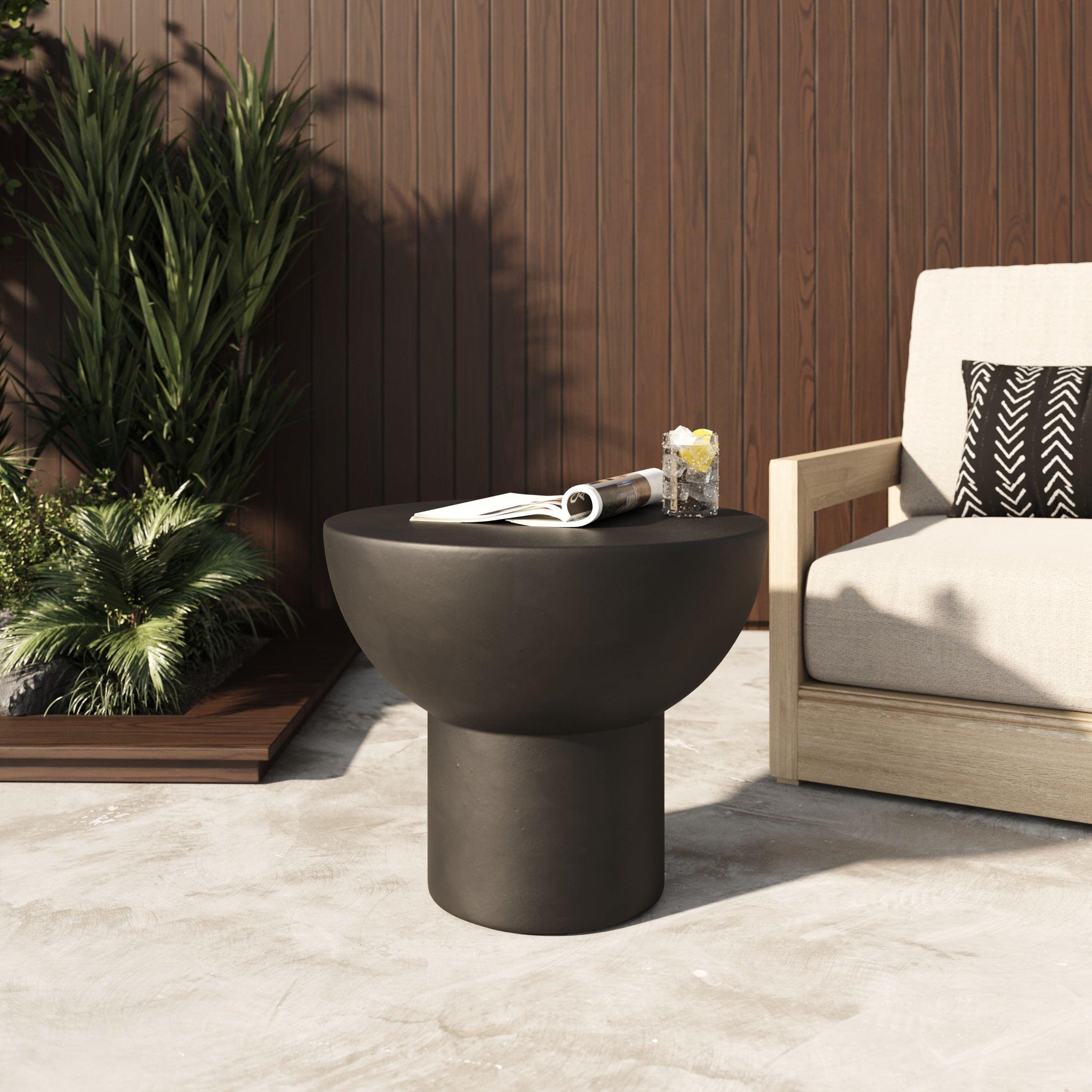 Modrest Fate Modern Concrete End Table