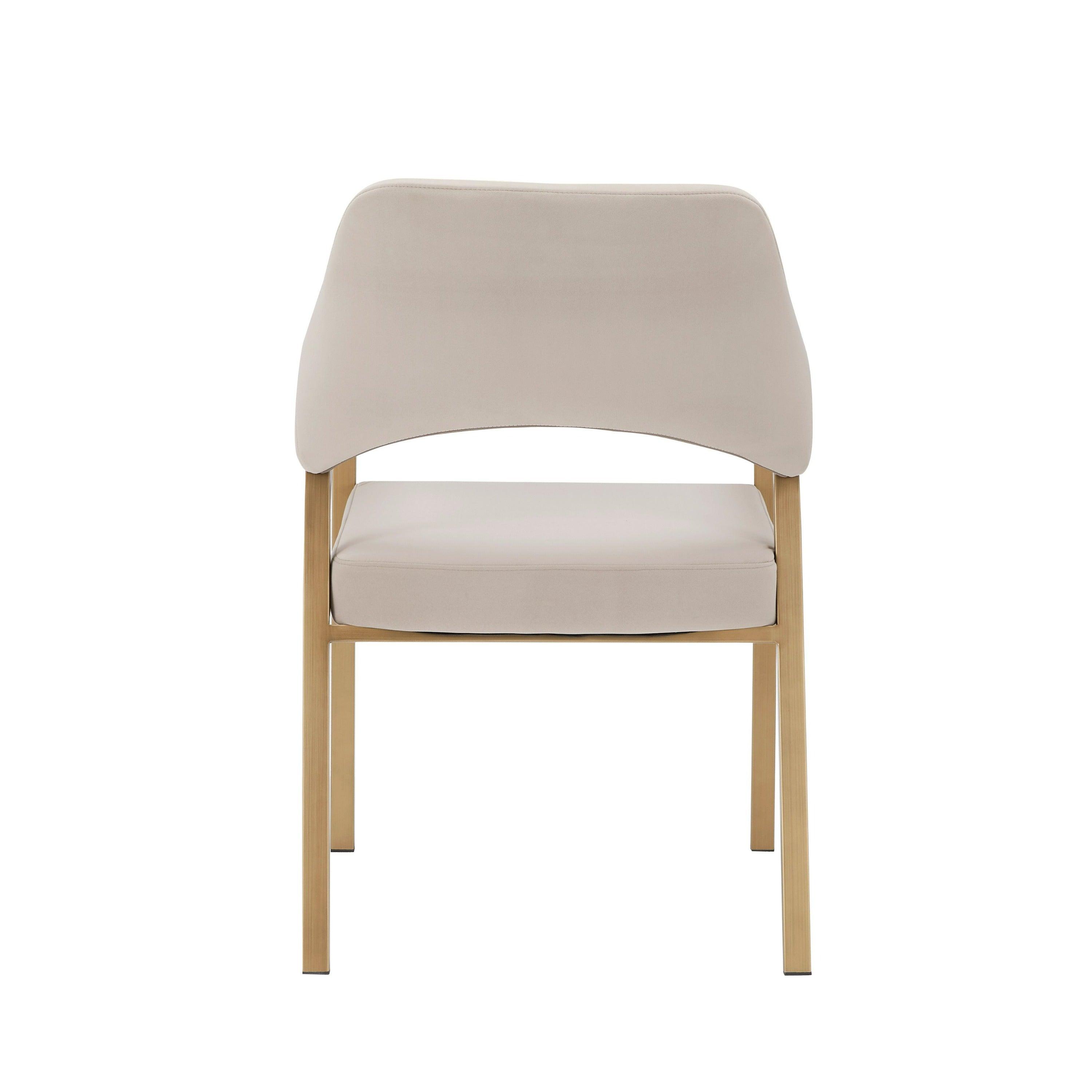 Modrest George Modern Fabric Antique Dining Chair