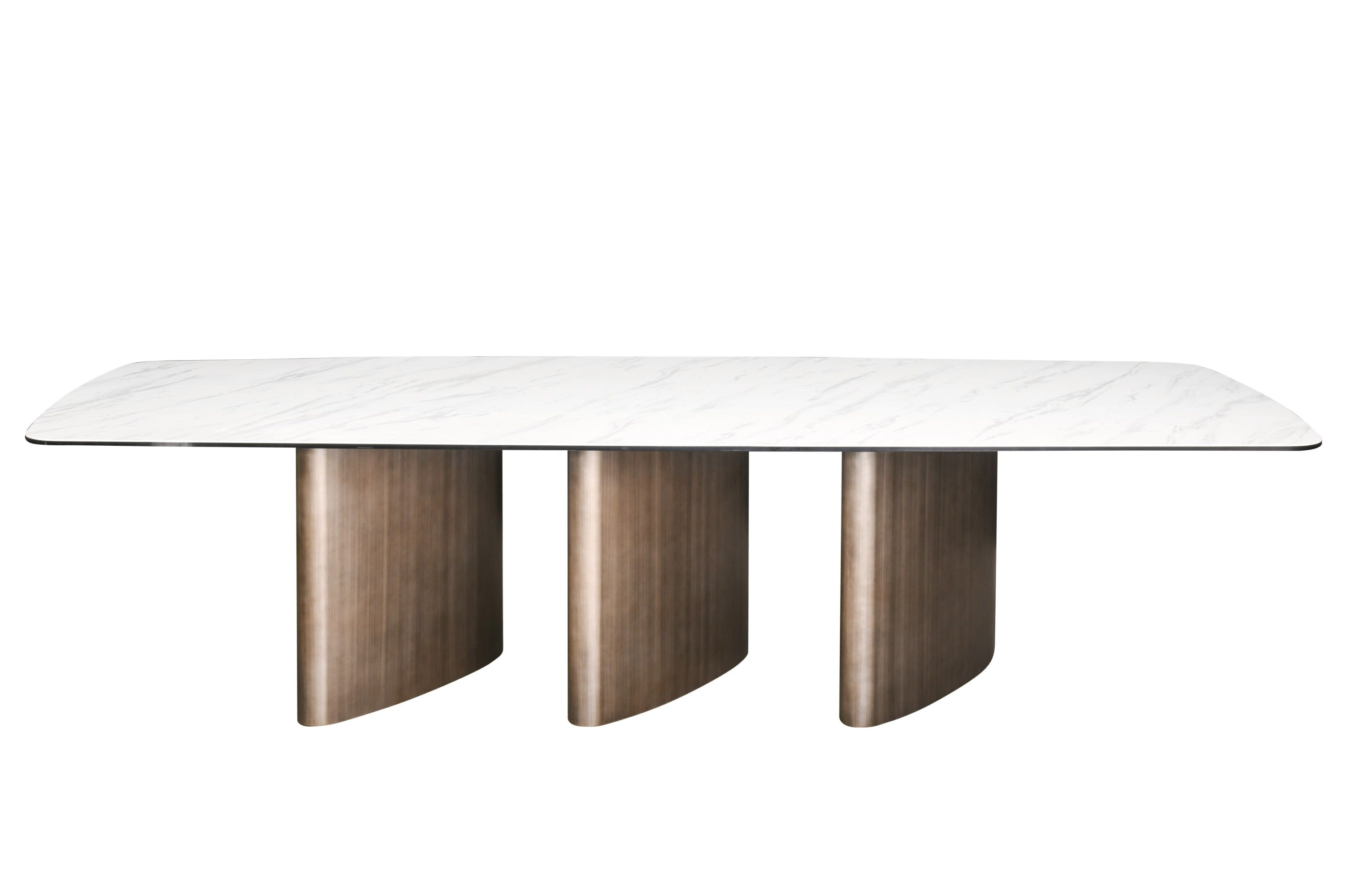 Bounty Modern Ceramic and Antique Dining Table