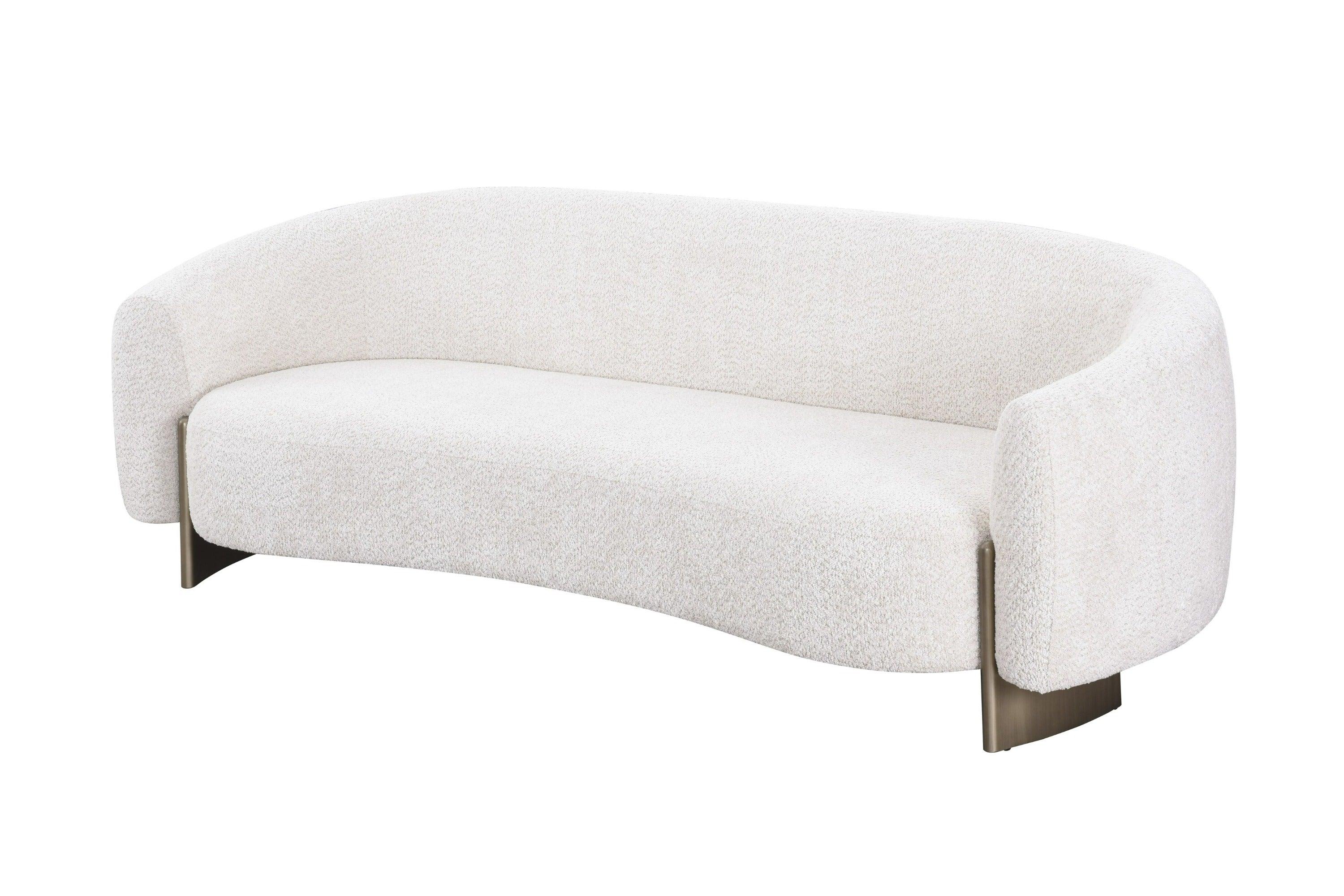 Divani Casa Thrive Modern Fabric Antique Sofa