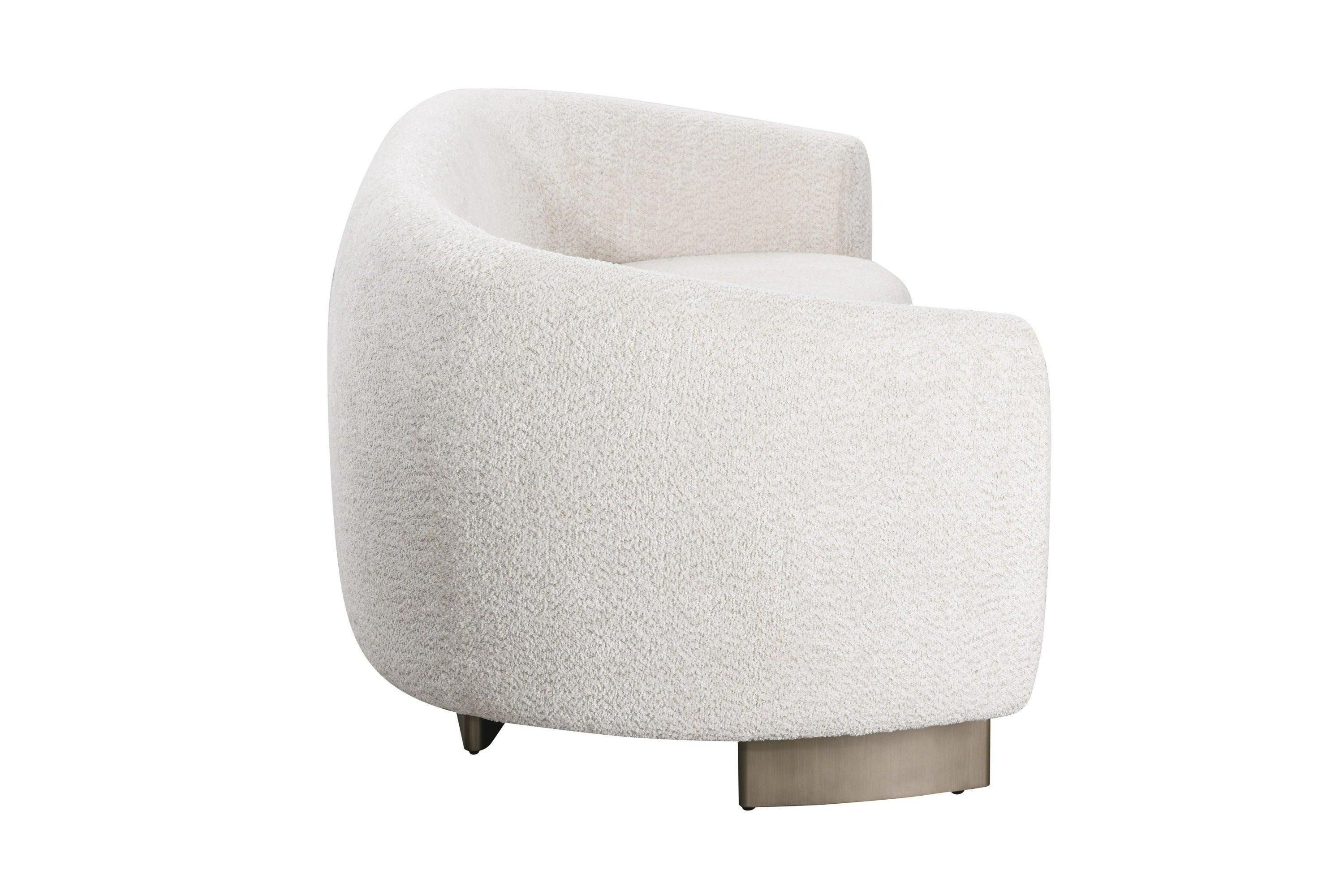 Thrive Modern Fabric and Antique Sofa