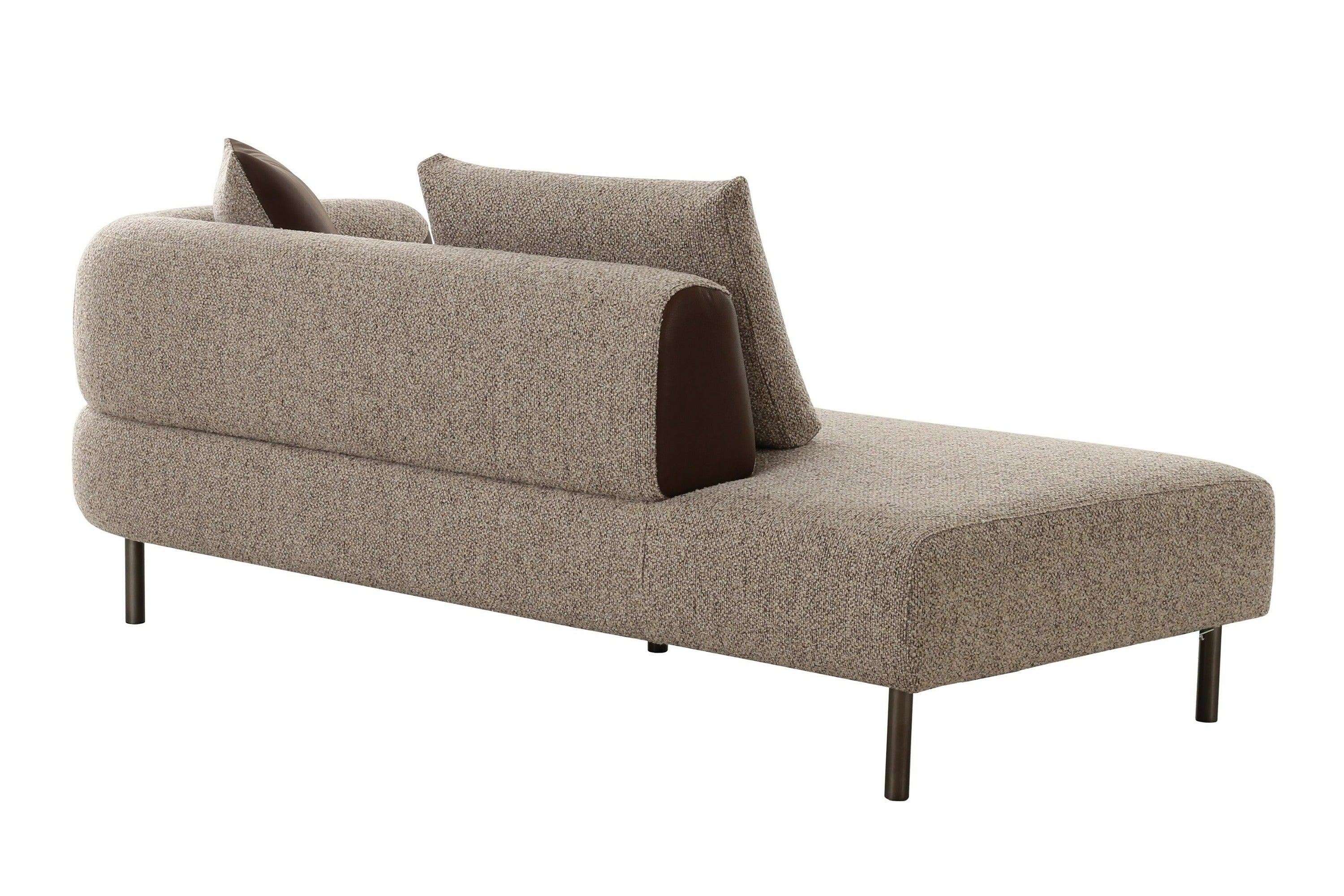 Plume Modern Fabric Sectional Sofa