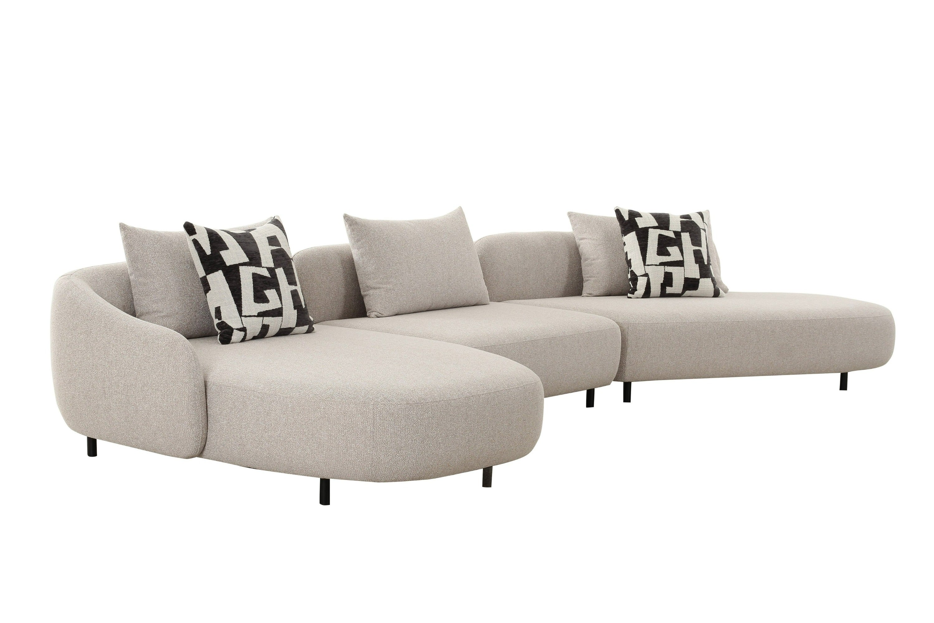 Divani Casa Marge Contemporary Sectional Sofa