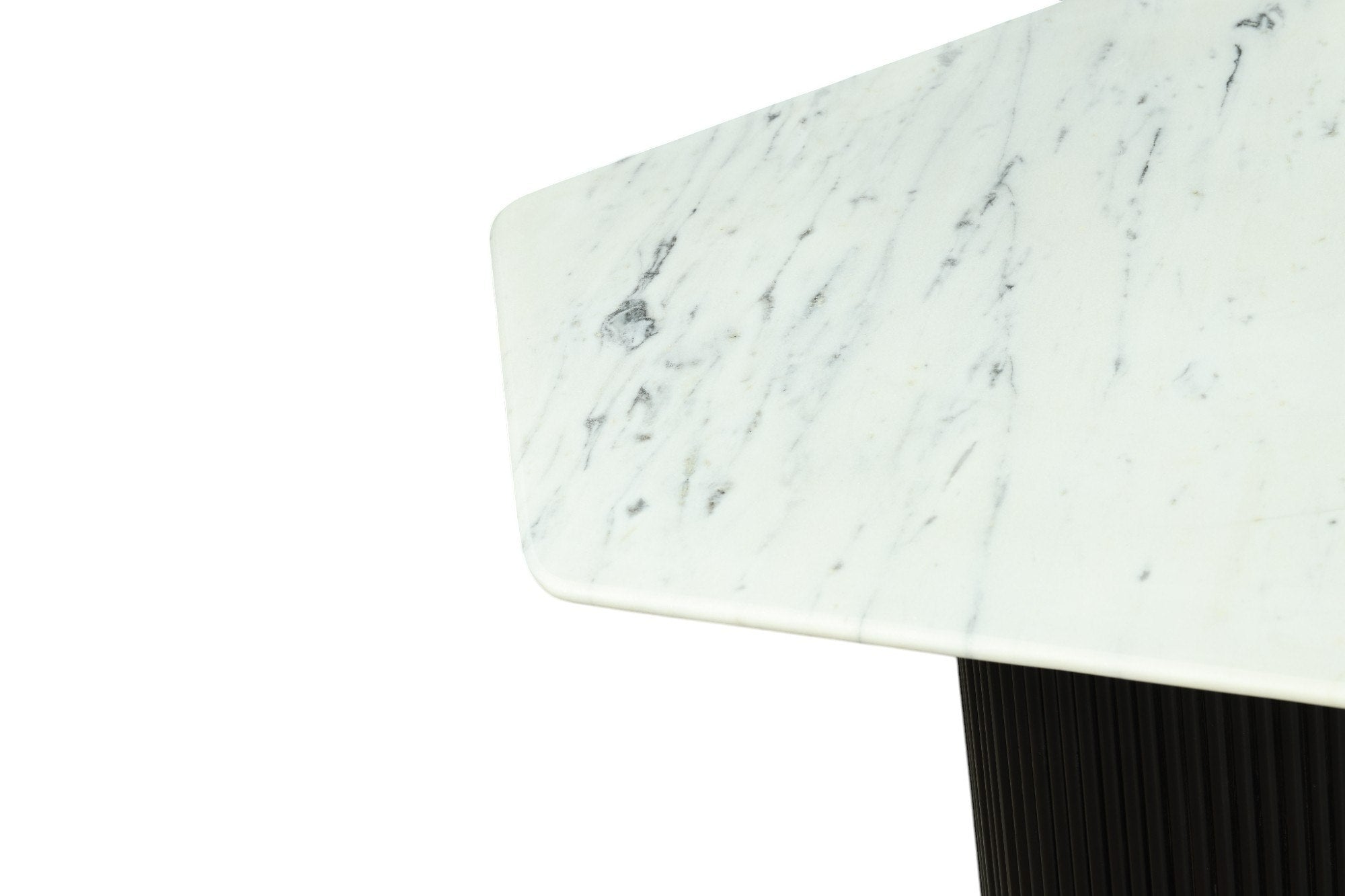 Modrest Rivas Modern Marble Hex Dining Table