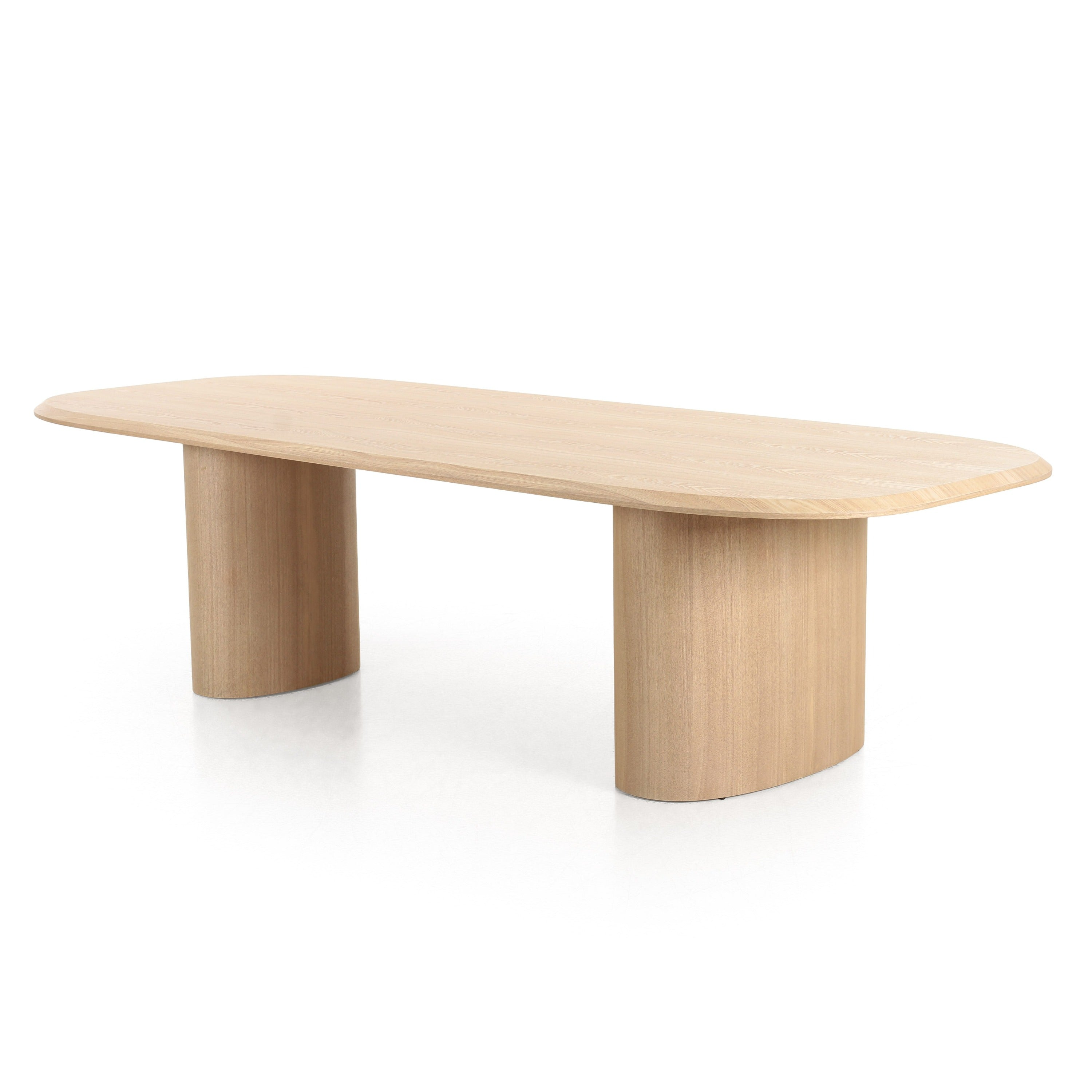 Modrest Summit Modern 118" Natural Ash Dining Table