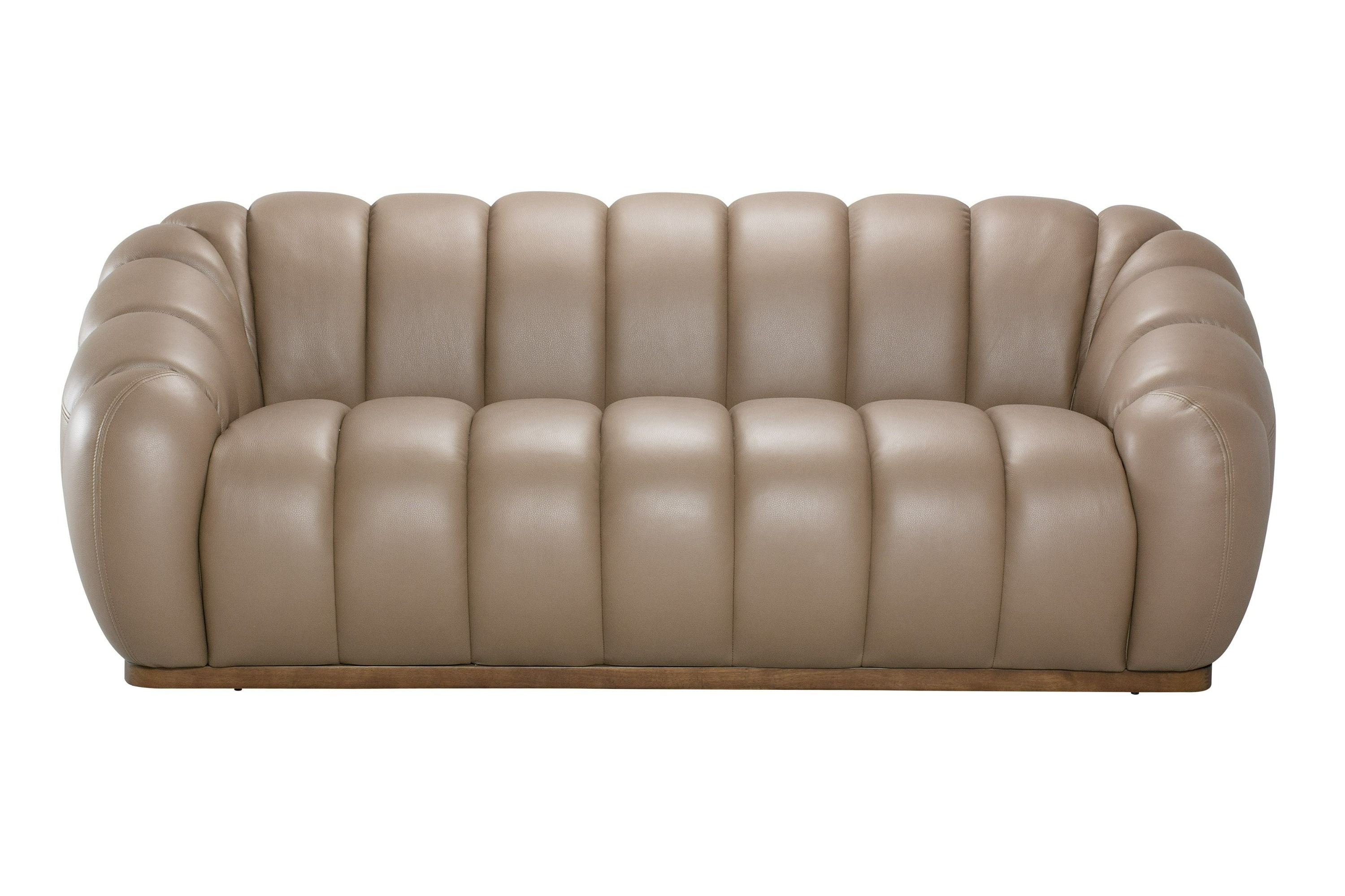 Divani Casa Ekwok Modern Leather Sofa