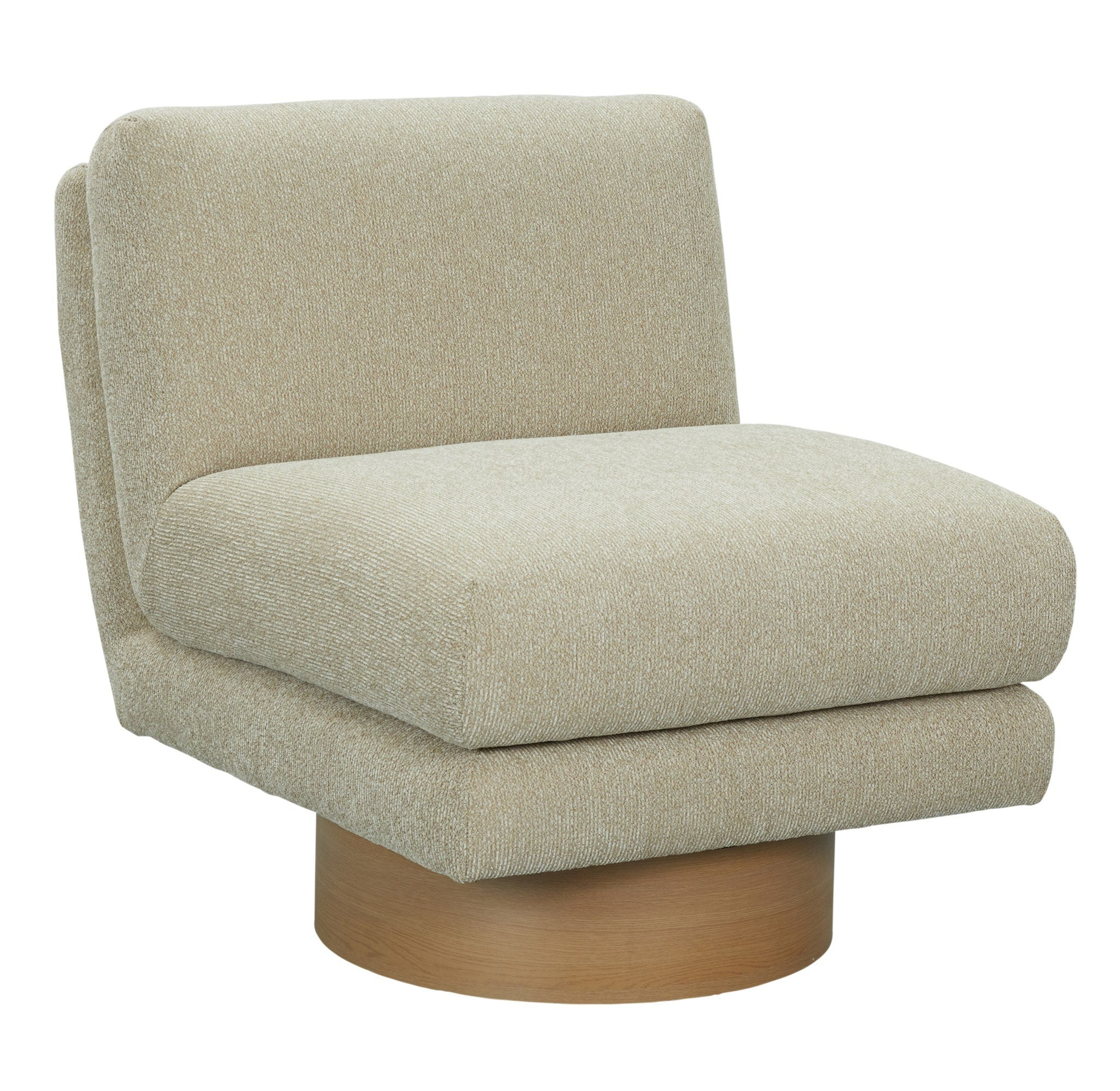Petito Modern Fabric Chestnut Accent Chair