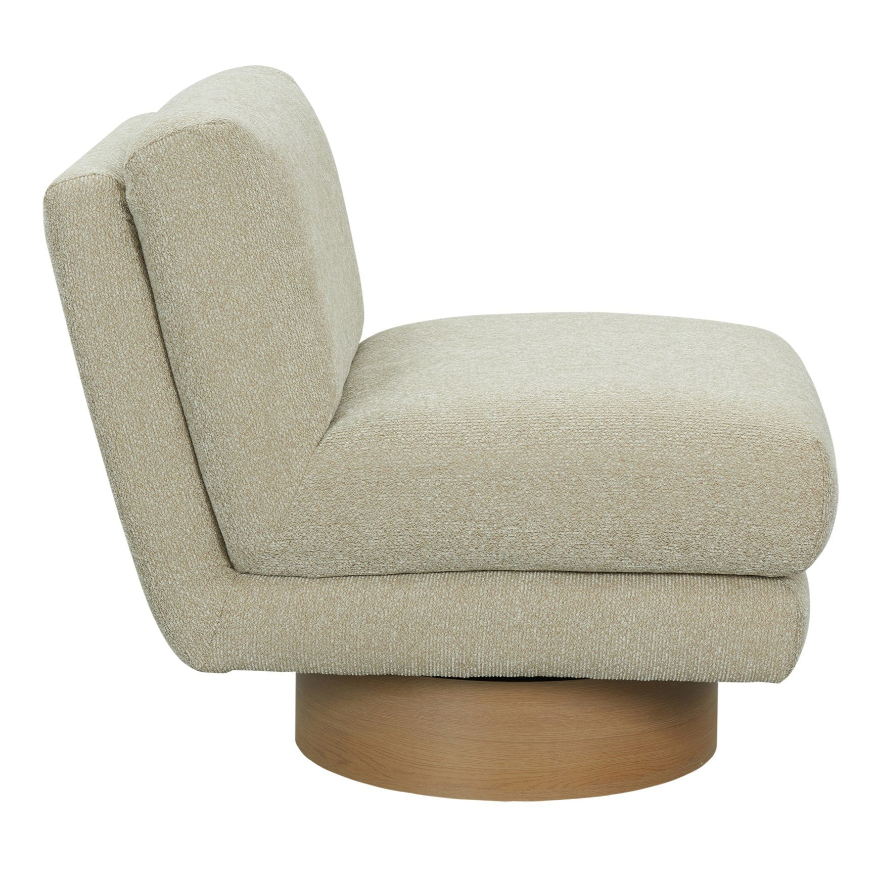 Petito Modern Fabric Chestnut Accent Chair