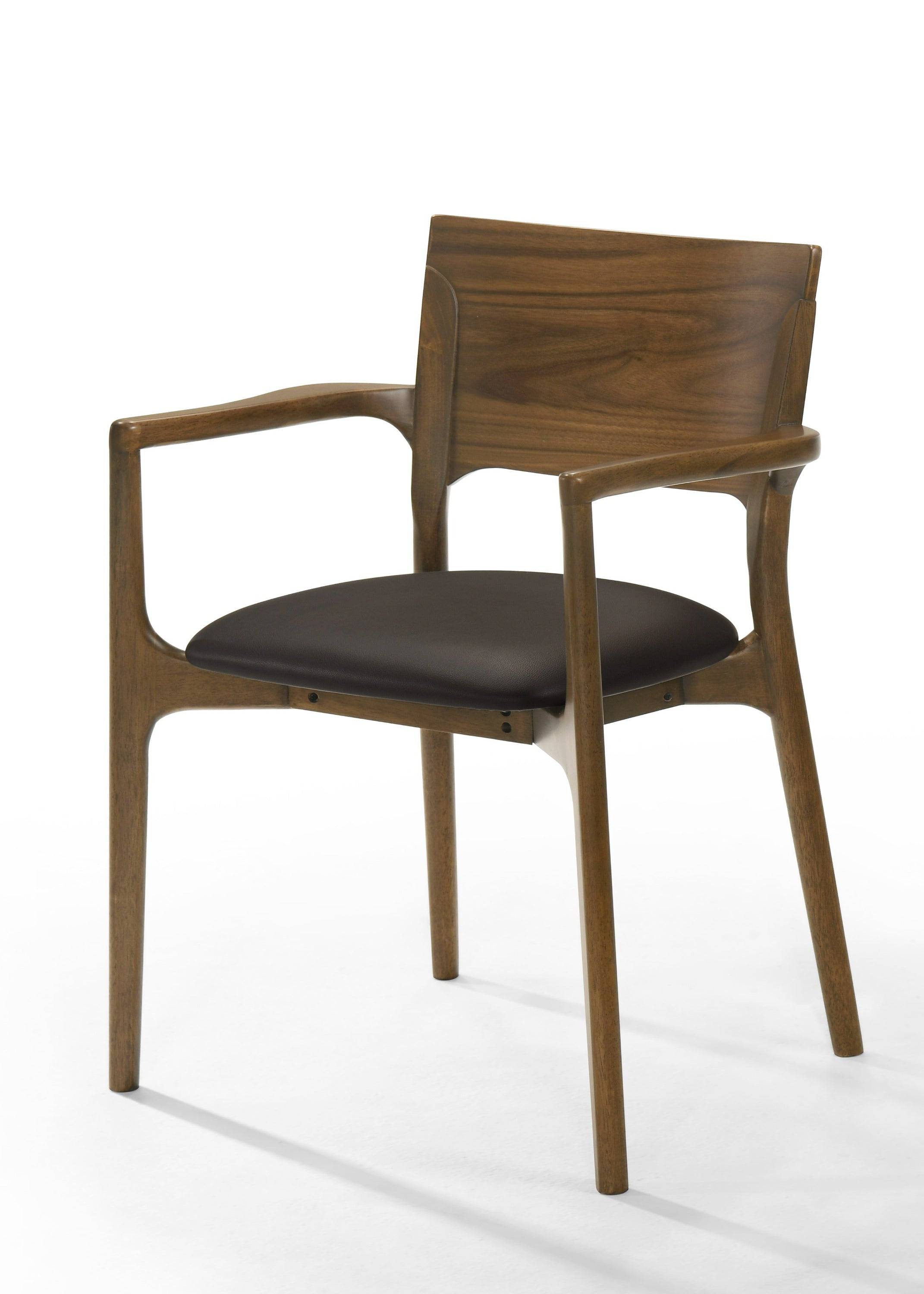Edelman Mid-Century Modern Leatherette Dining Set