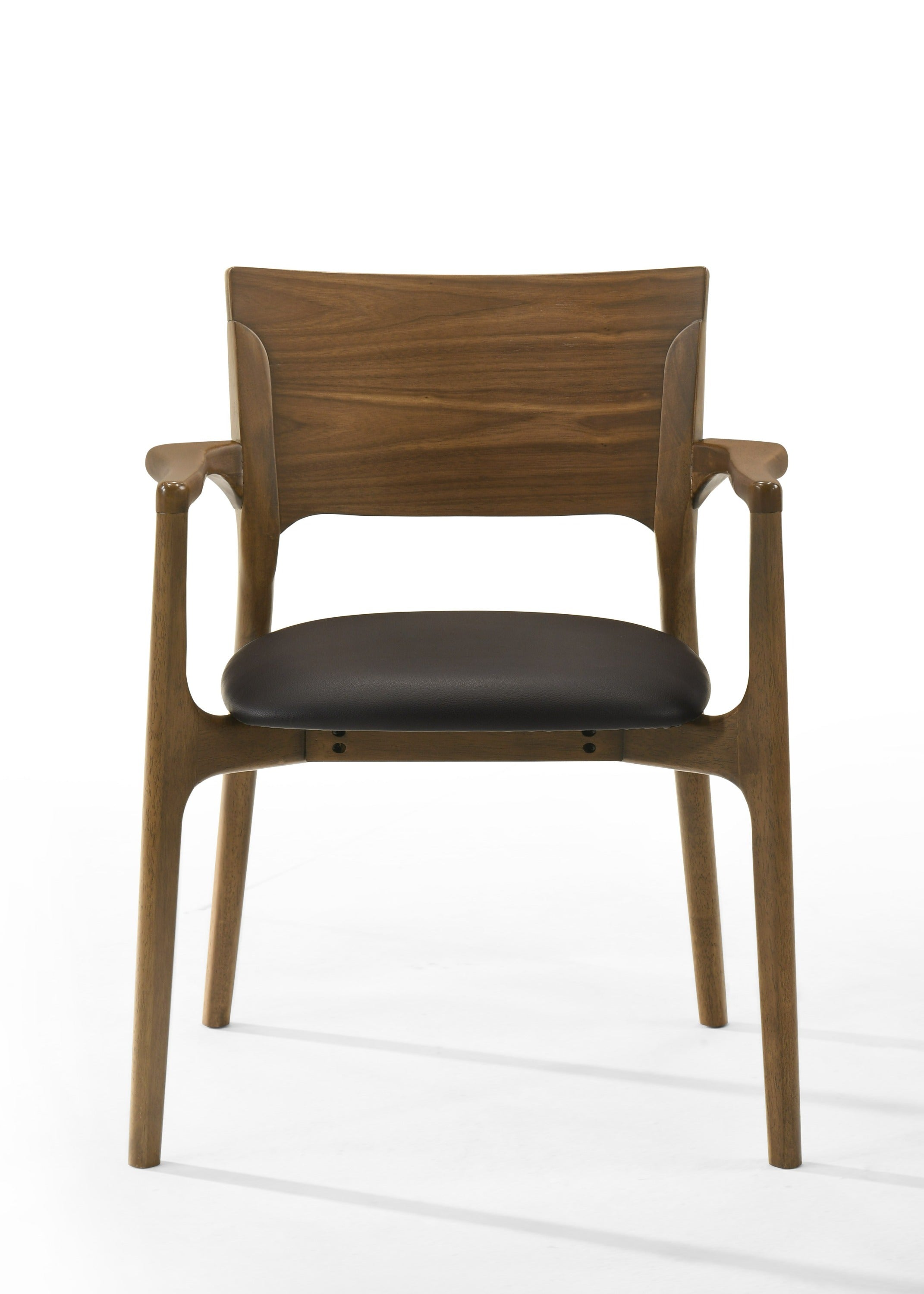 Edelman Mid-Century Modern Leatherette Dining Set