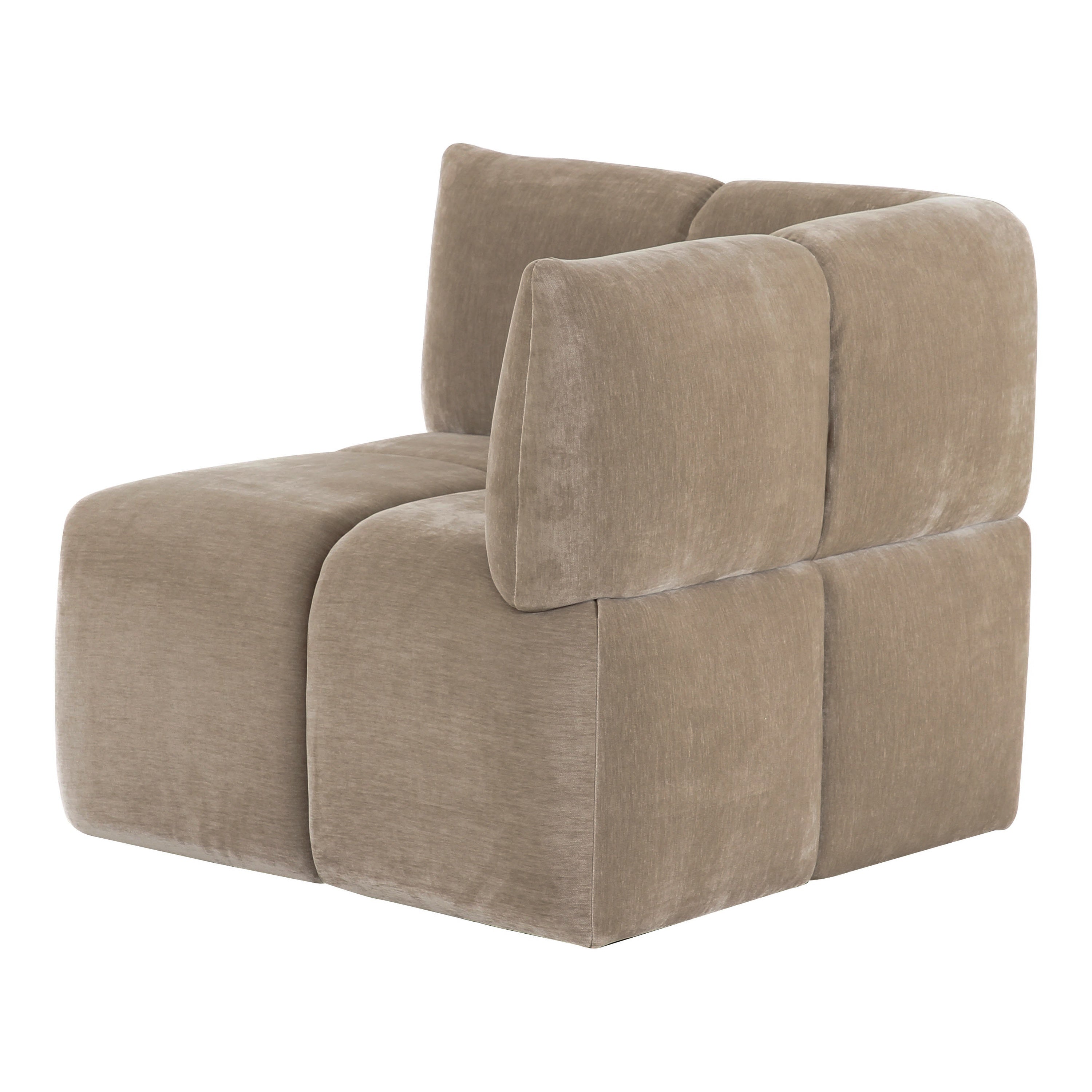 Marisol Modern Fabric Sectional Sofa