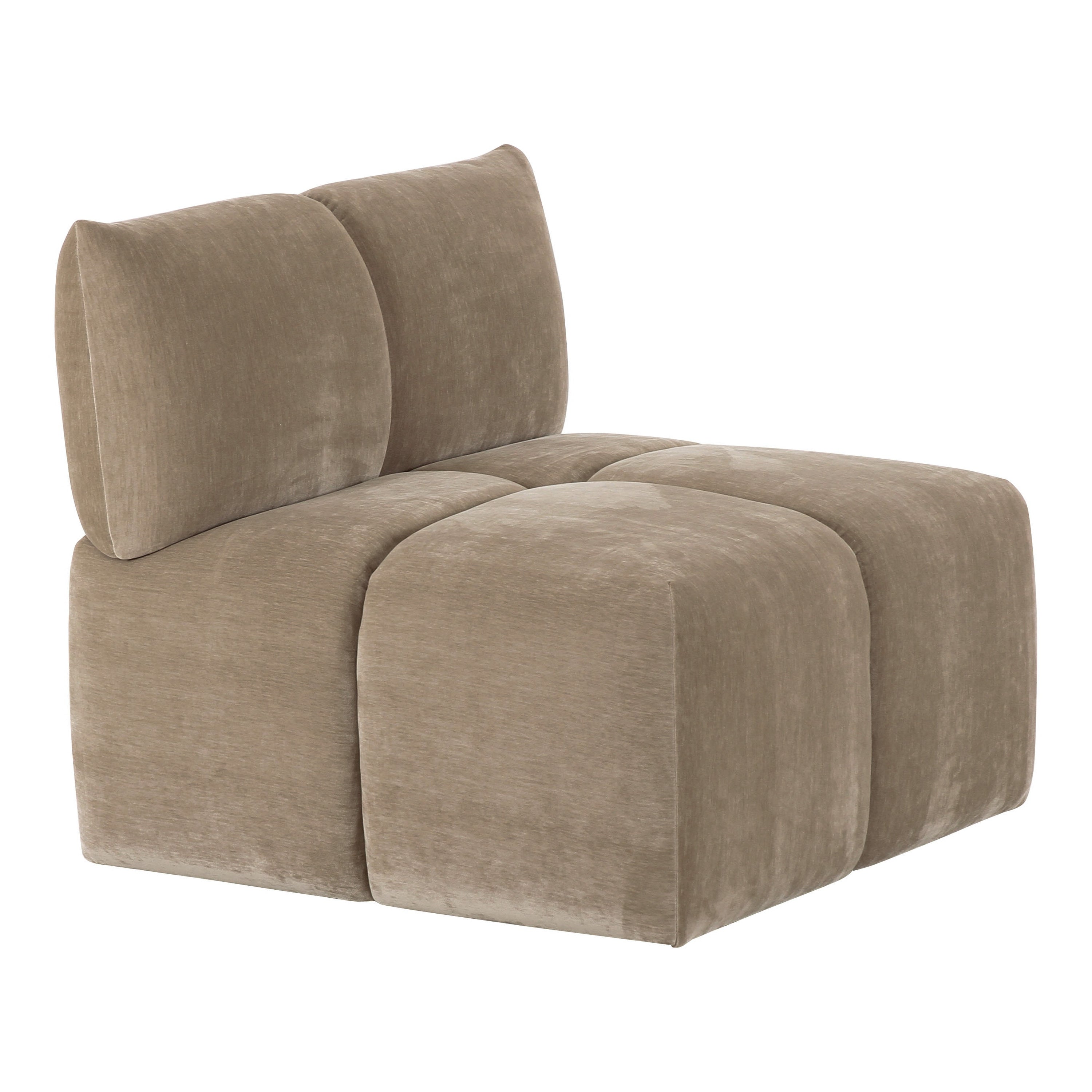 Marisol Modern Fabric Sectional Sofa