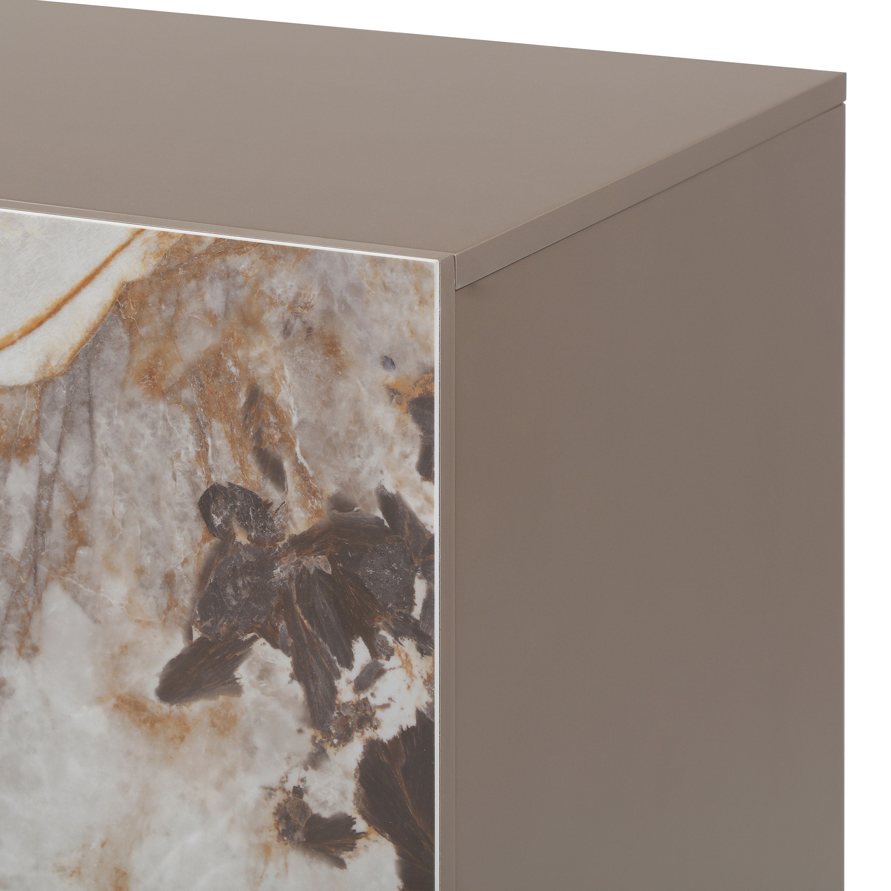 Dunster Contemporary Ceramic and Metallic Buffet