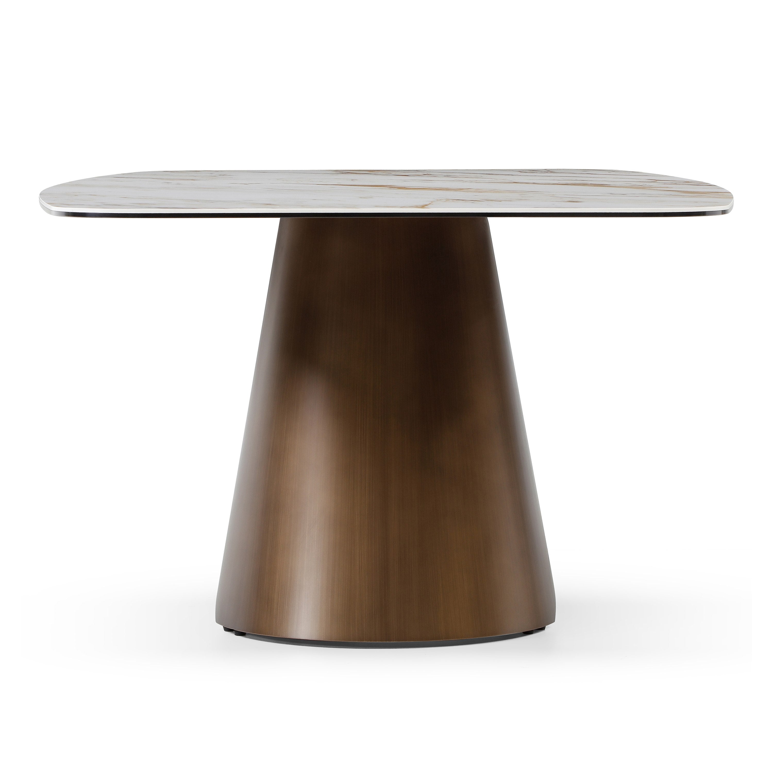 Chiswell Contemporary Ceramic Brushed Dining Table