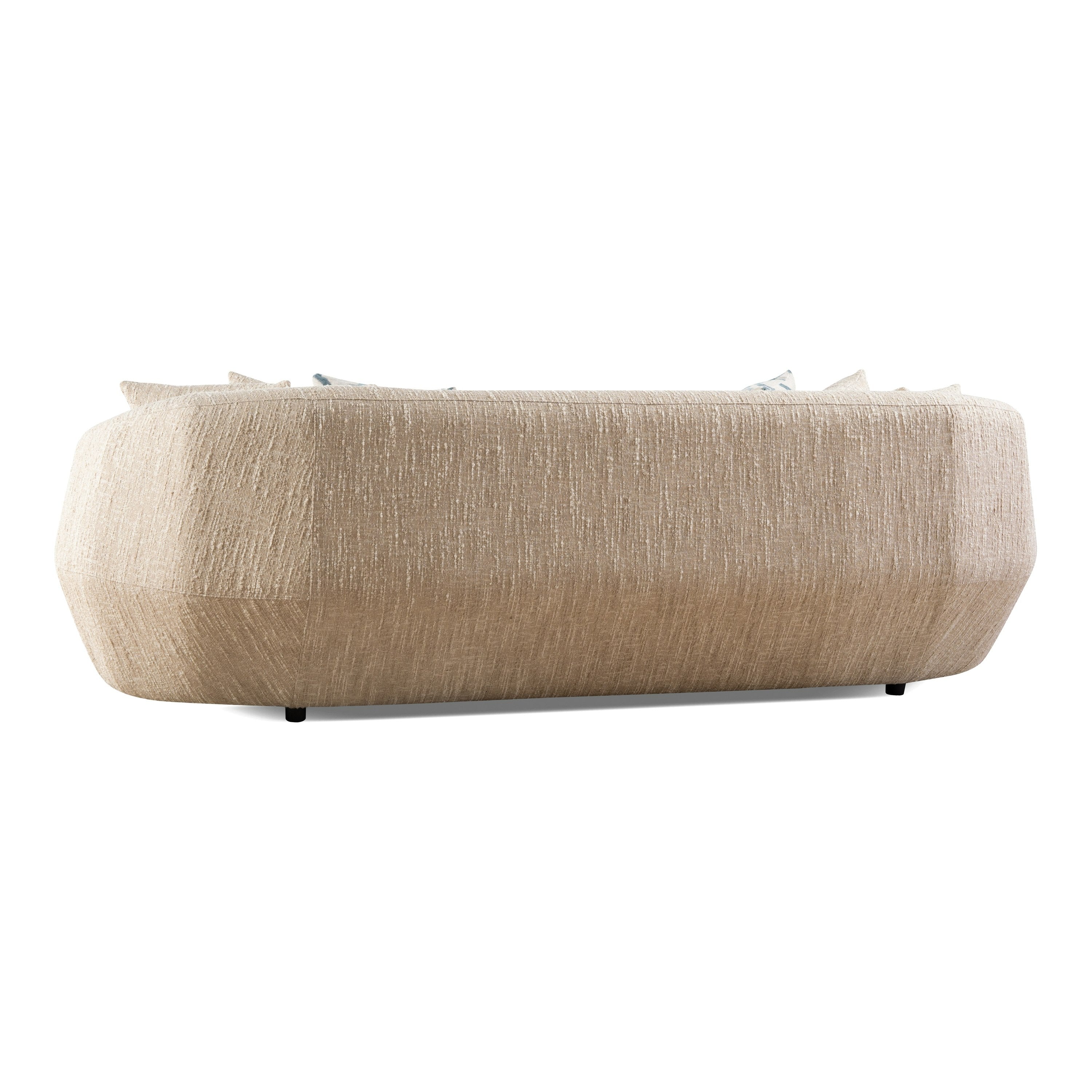 Belinda Modern Fabric 4-Seat Sofa