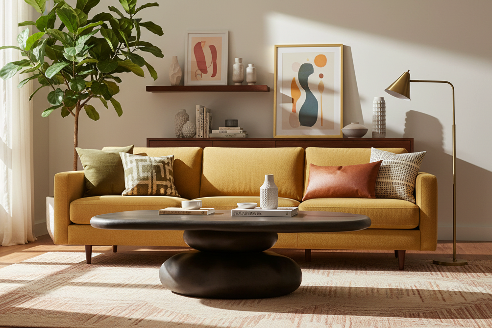 Coates - Modern Fiberform Coffee Table