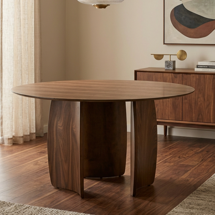 Nouveau Titus - Modern Round Dining Table