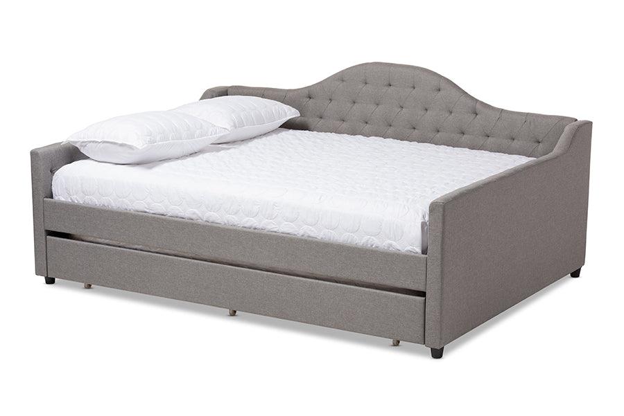 Eliza Modern and Contemporary Fabric Upholstered Daybed