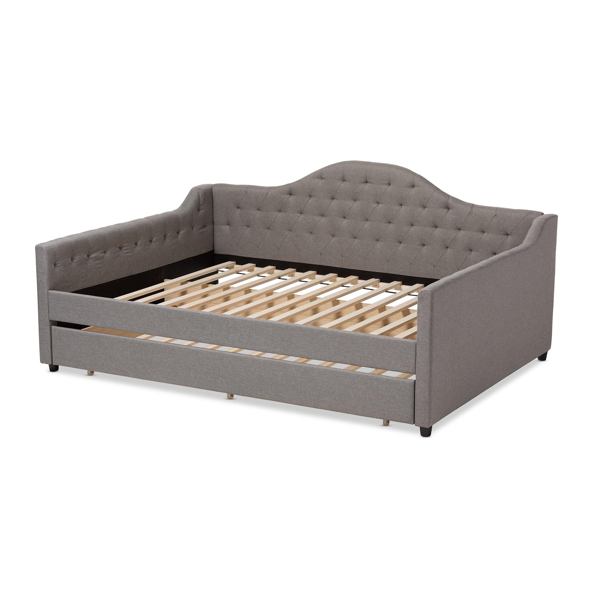 Eliza Modern and Contemporary Fabric Upholstered Daybed