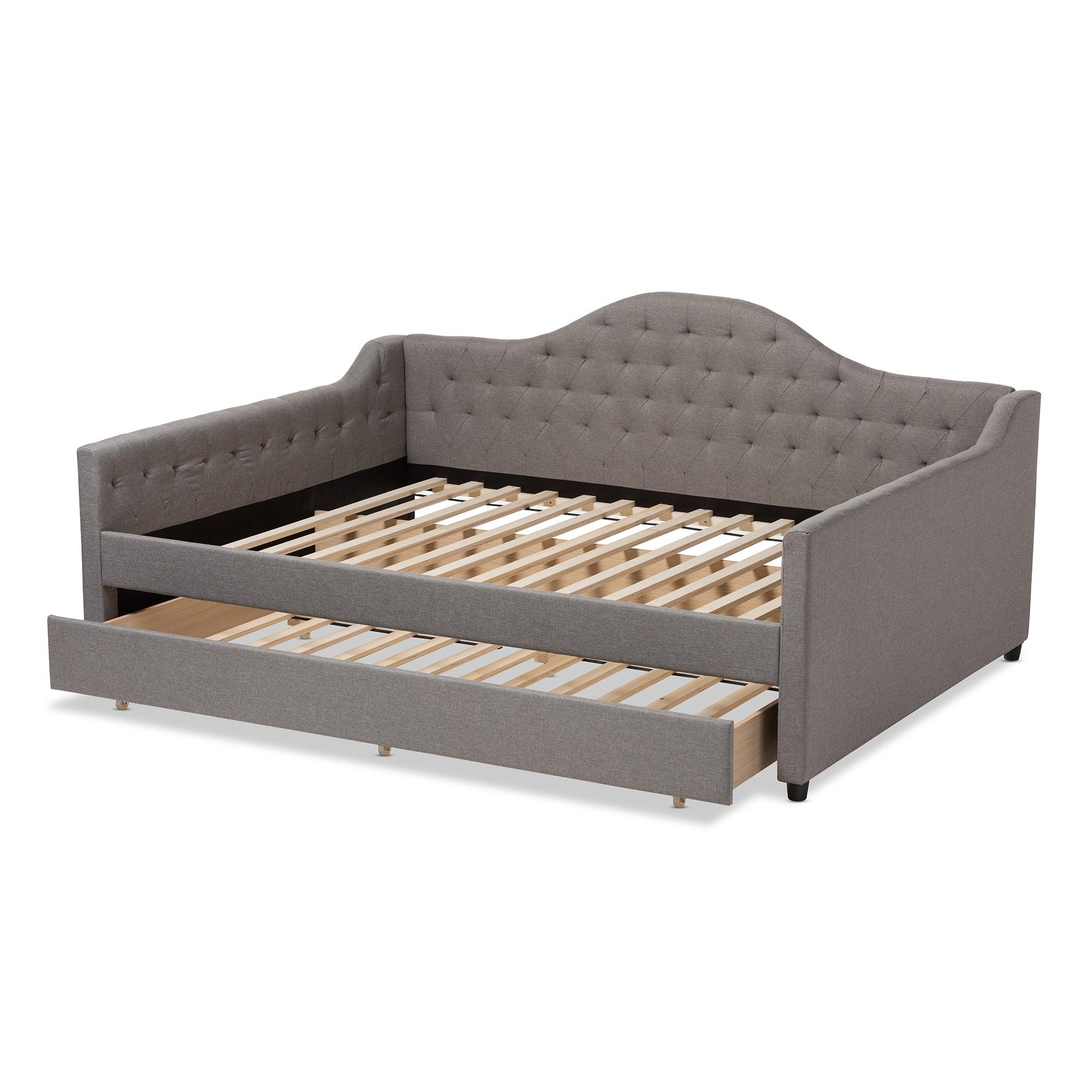 Eliza Modern and Contemporary Fabric Upholstered Daybed