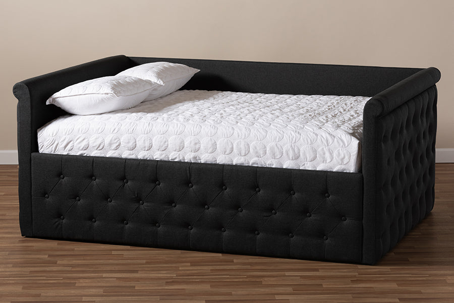 Amaya Modern and Contemporary Fabric Upholstered Daybed