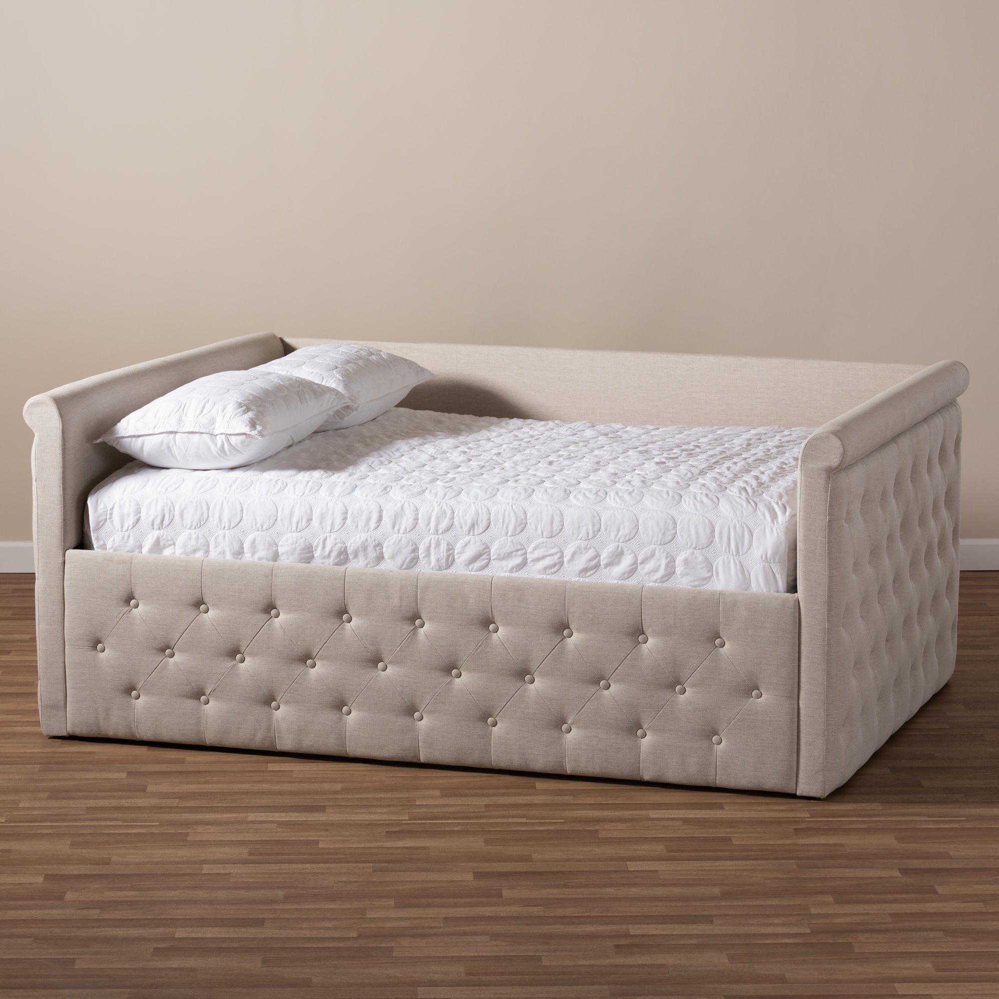 Amaya Modern and Contemporary Fabric Upholstered Daybed