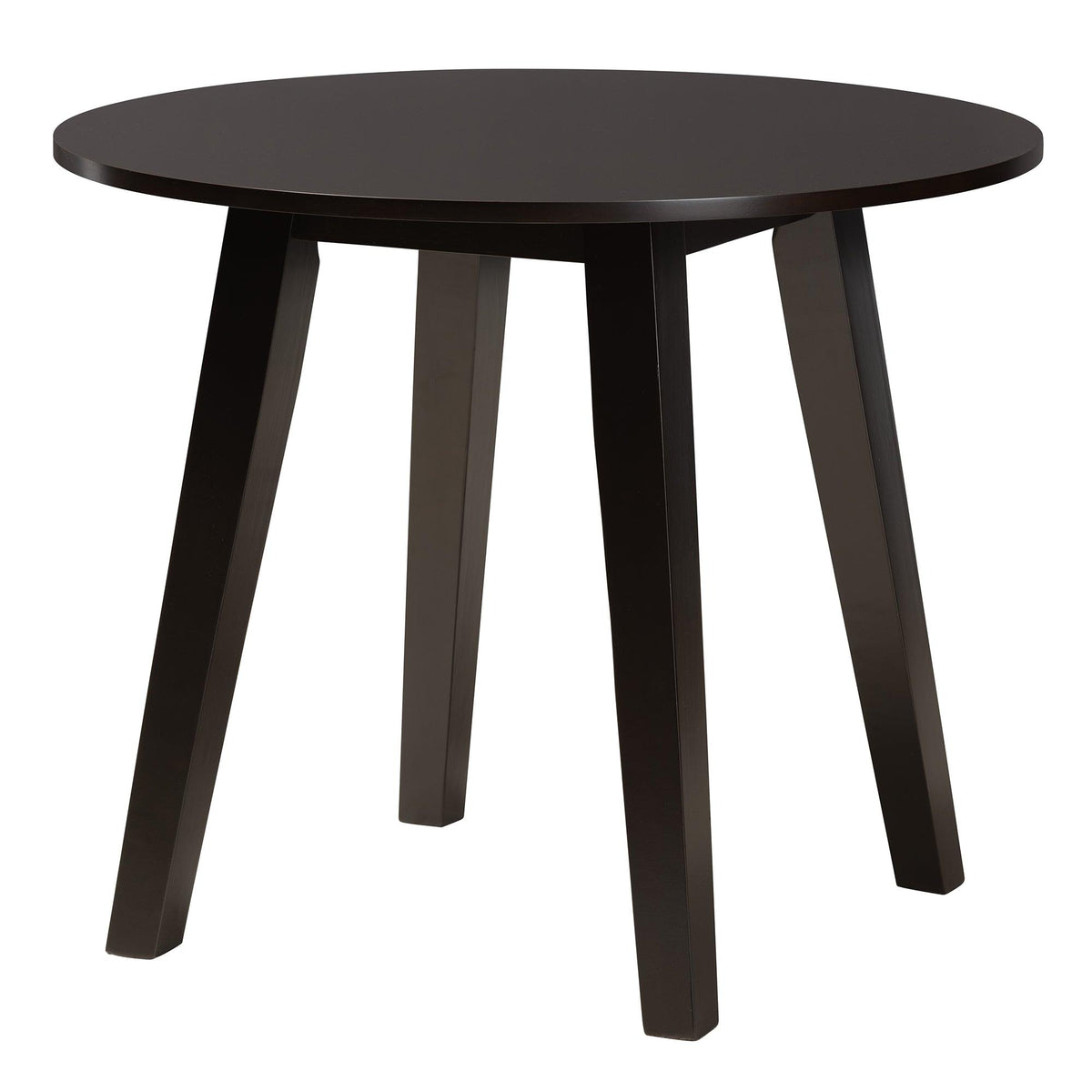 Nina Modern Fabric and Espresso Finished Wood 5-Piece Dining Set