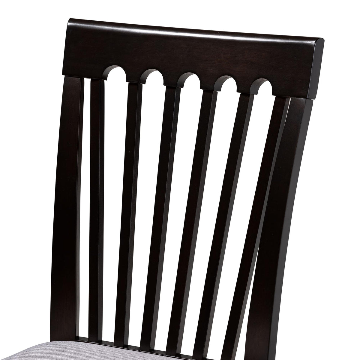 Bailey Modern Fabric and Finished Wood 5-Piece Dining Set