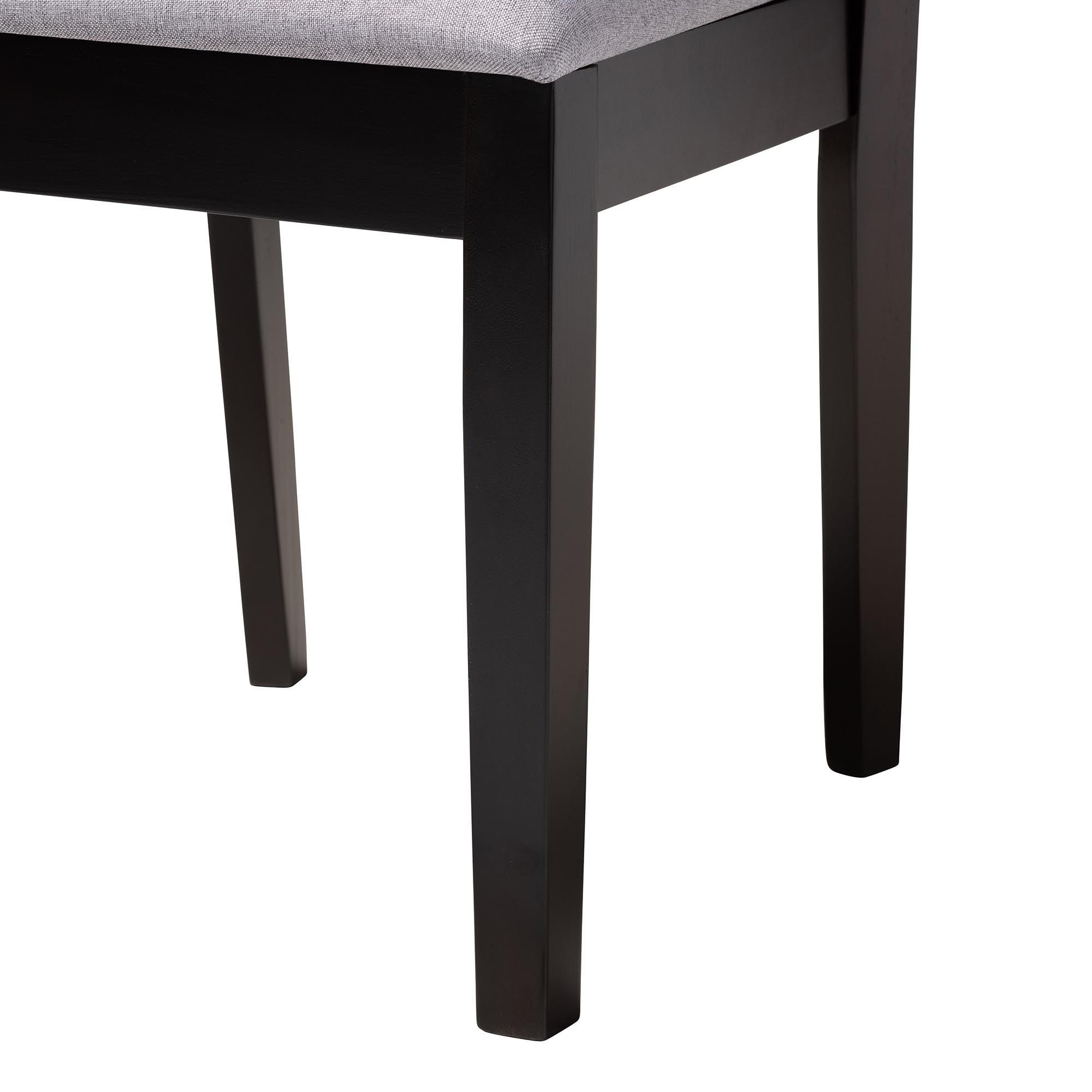 Rita Modern and Finished Wood 5-Piece Dining Set