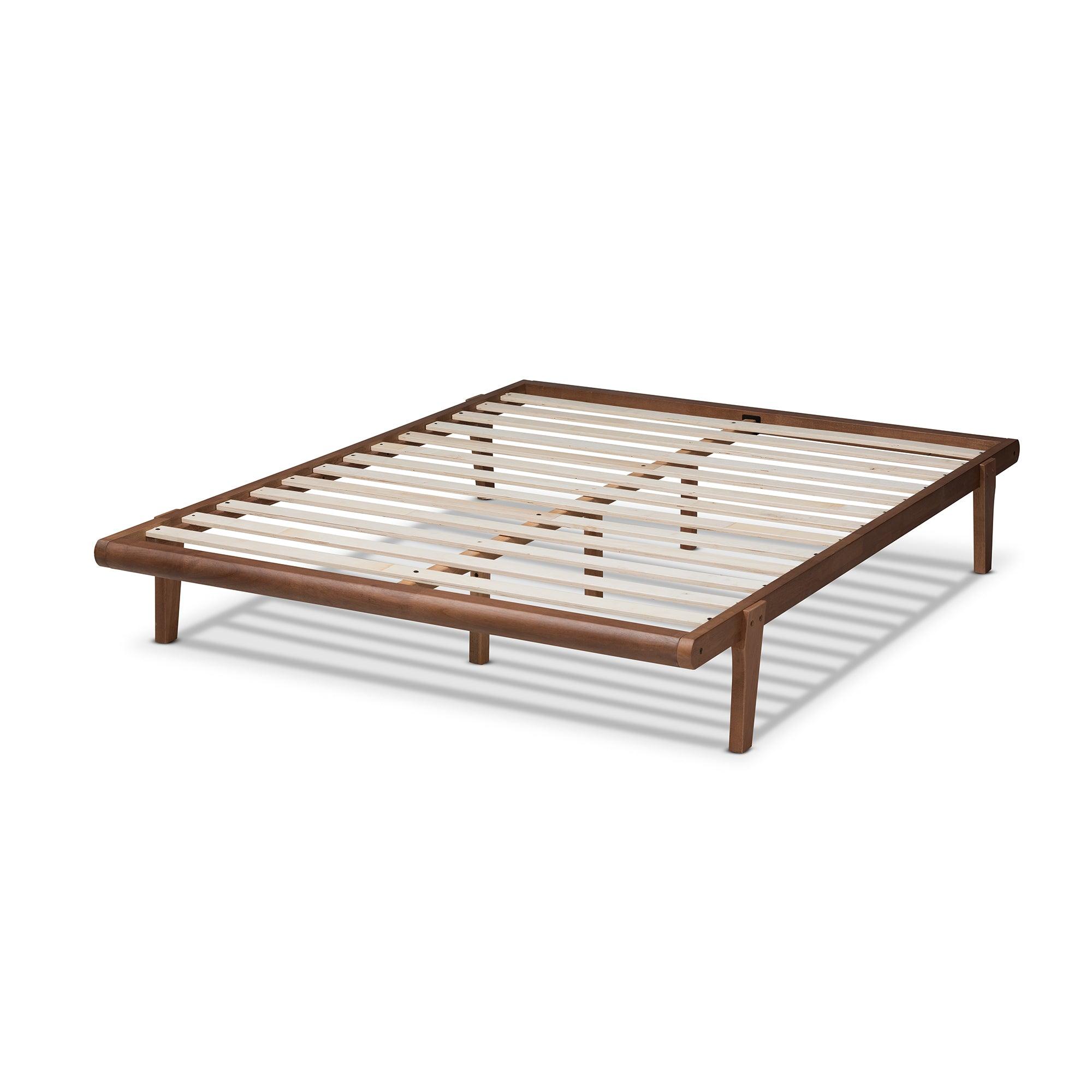 Kaia Mid-Century Modern Finished Wood Platform Bed
