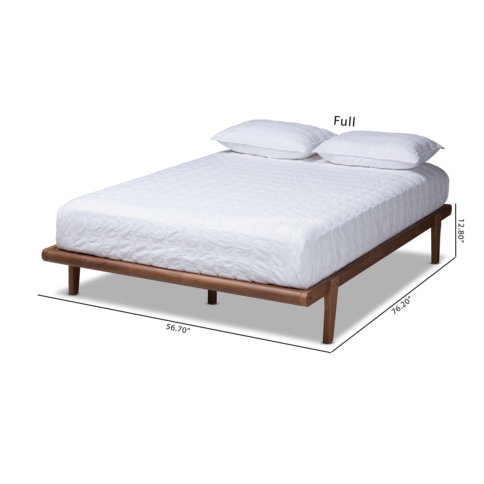 Kaia Mid-Century Modern Finished Wood Platform Bed